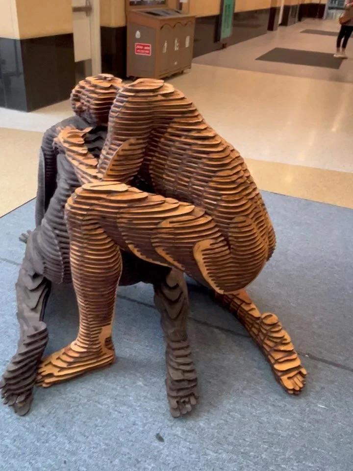 Just installed my sculpture &ldquo;Despair&rdquo; at @devosplace for @artprize ! Come see it between September 18th through October 4th. Hope to see you there!