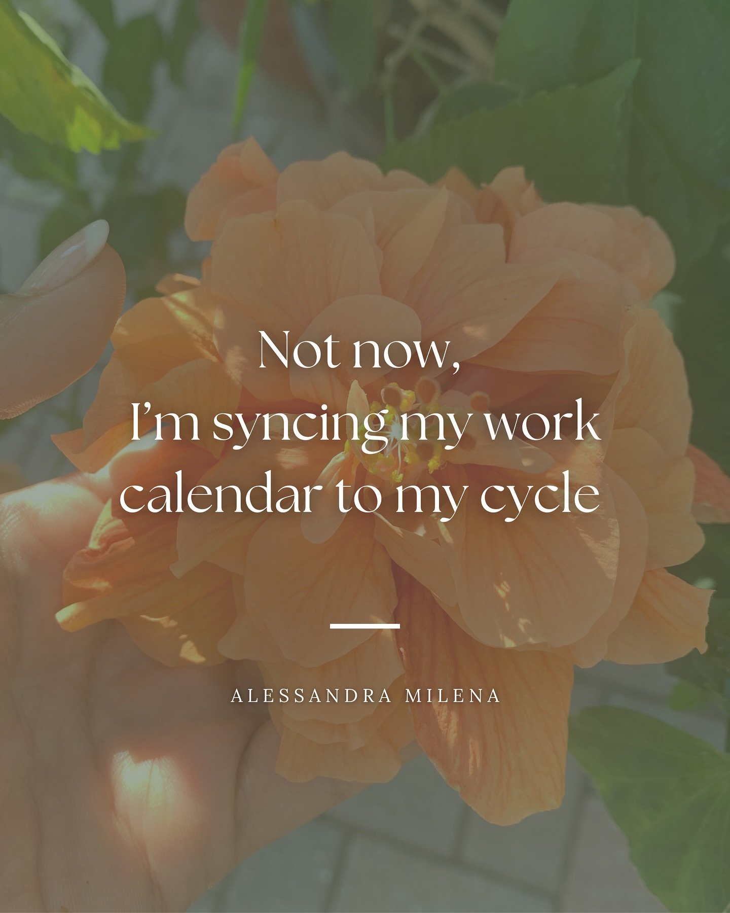Do(n&rsquo;t) wait up🦋💫🥰

#CyclicalLiving #AncestralWisdom #SlowIsSacred #DecolonizeYourBody #ReclaimRest #EarthBasedHealing #WombWisdom #RootedRadical
#SacredTiming #PleasureAsProtest #AlessandraMilena
#EmbodiedLeadership #RestIsResistance #Ritua