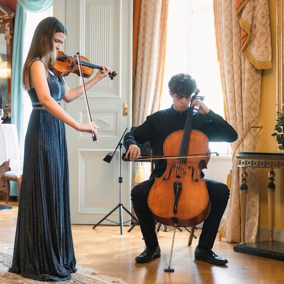 The first concert in the Manor House is SOLD OUT! 

Tickets are still available for our Fiskars Easter Sessions matinee concert in Lukaali on 28th March with music by Fagerlund, Clyne and Dvorak, and for the final concert on Friday 29th March, featur