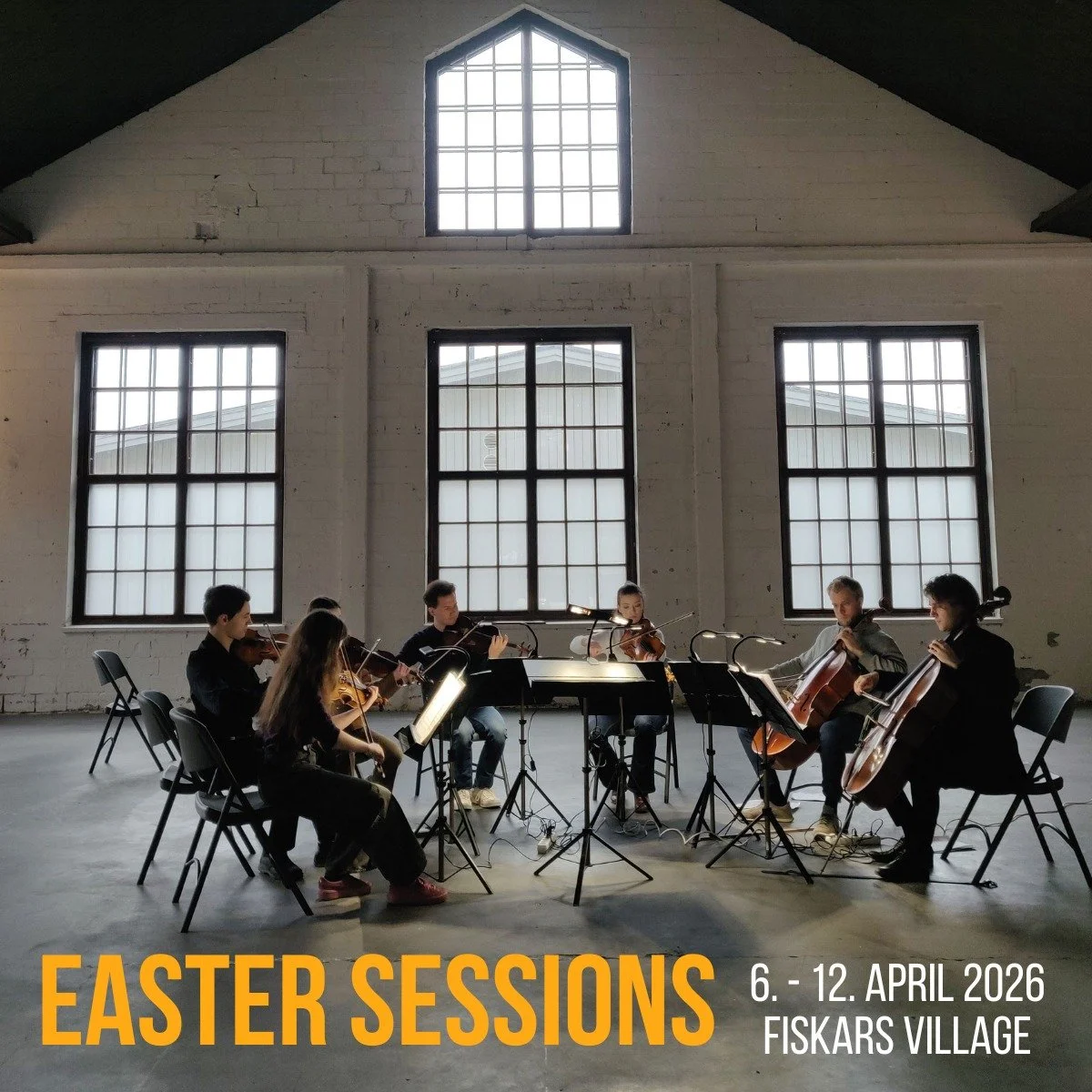 We are excited to announce the return of our Fiskars Easter Sessions on 6&ndash;12 April 2026!

This beloved spring tradition brings a full week of inspiring chamber music, culminating in a grand final concert with a string orchestra conducted by Juk