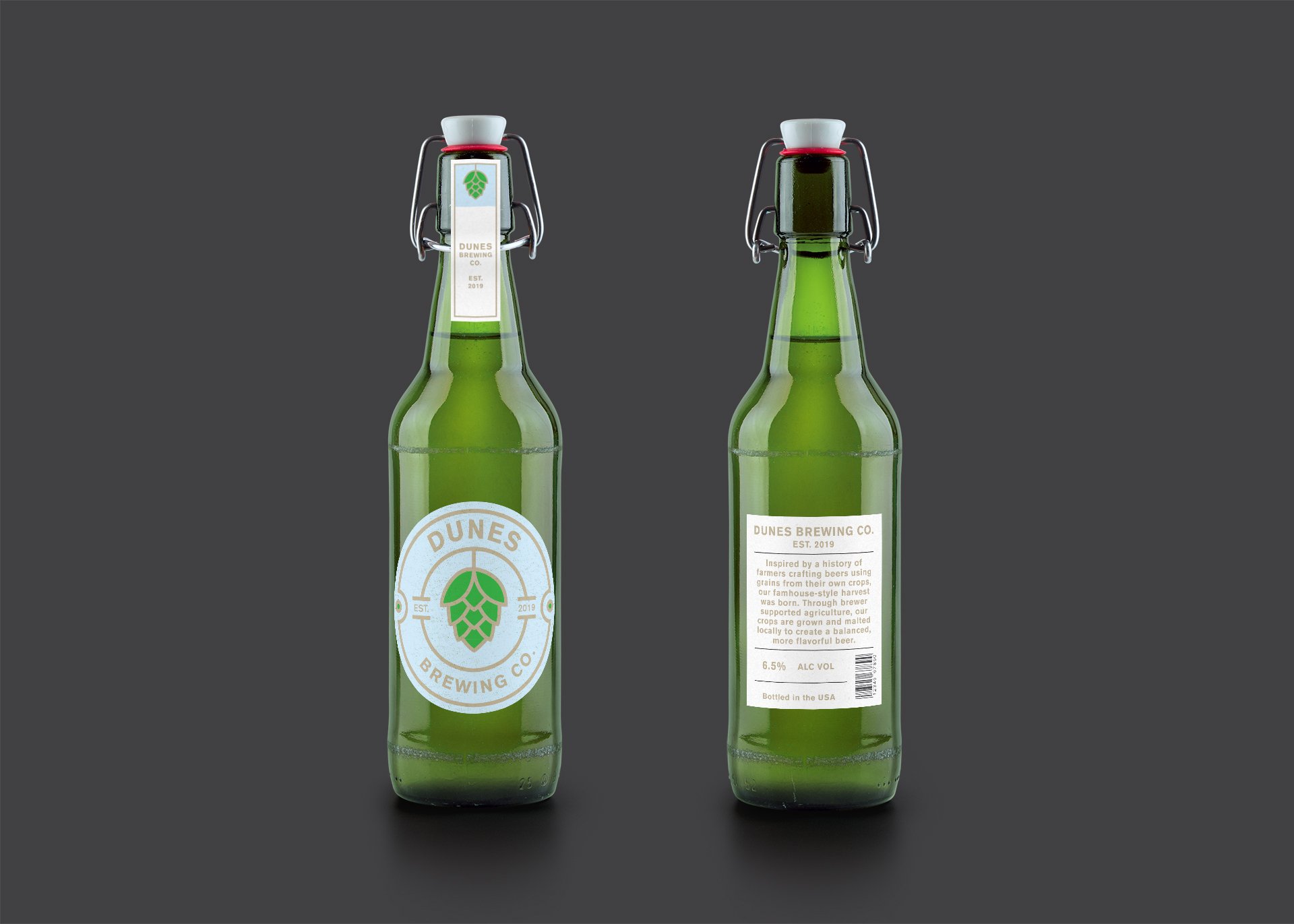 Home Brewing Logo and Label Design