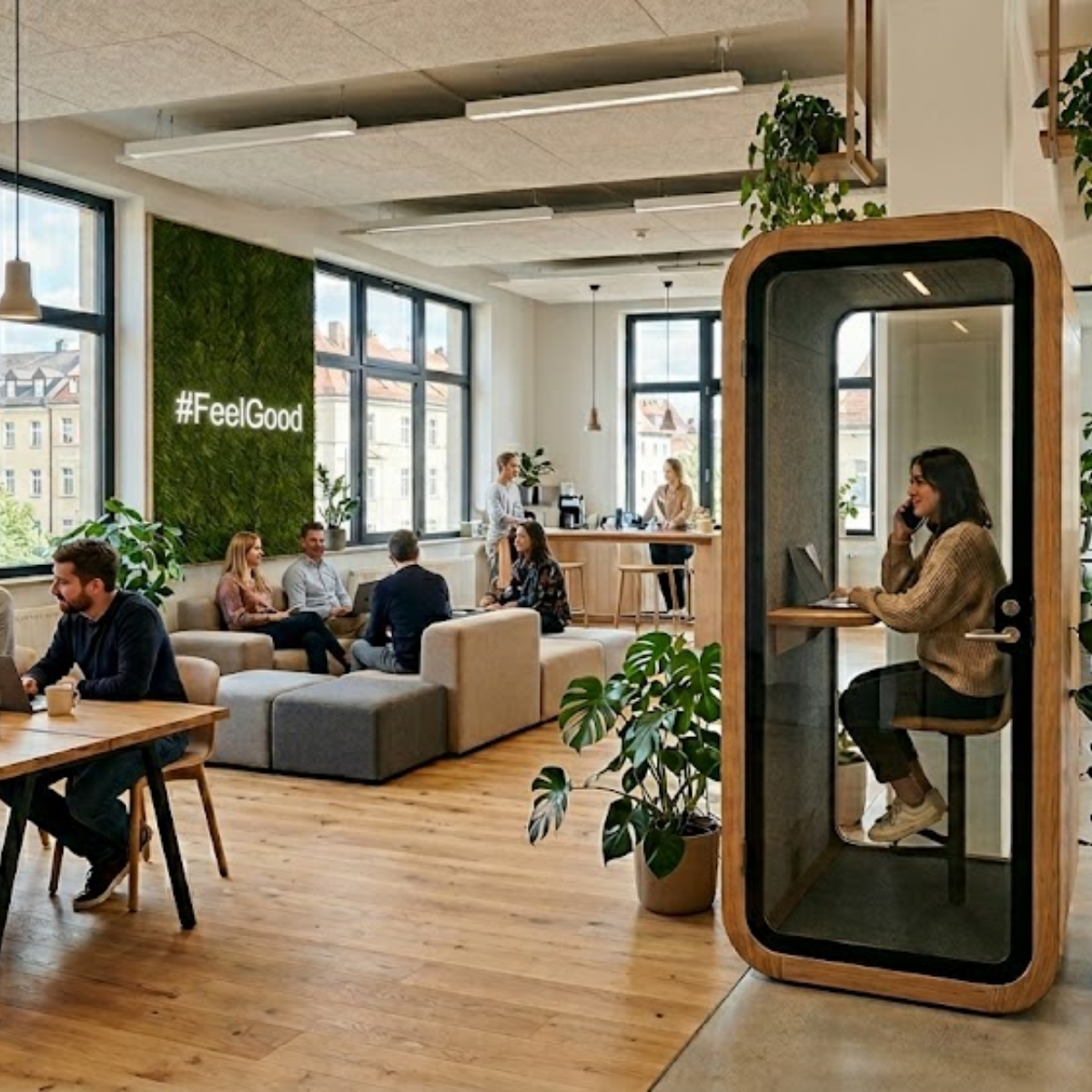 Räume arbeiten mit 
