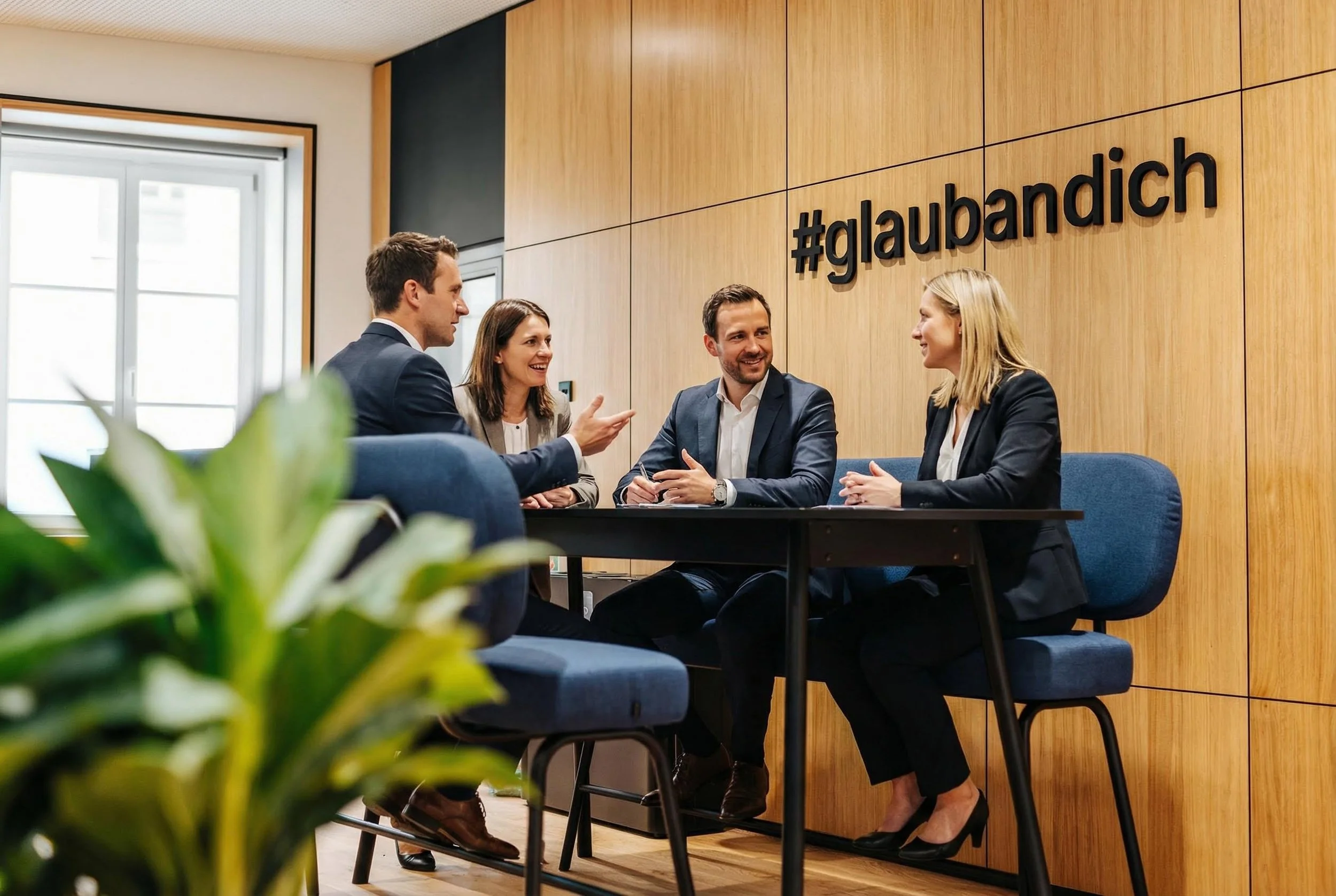 @work in der neuen sbase der Kärntner Sparkasse