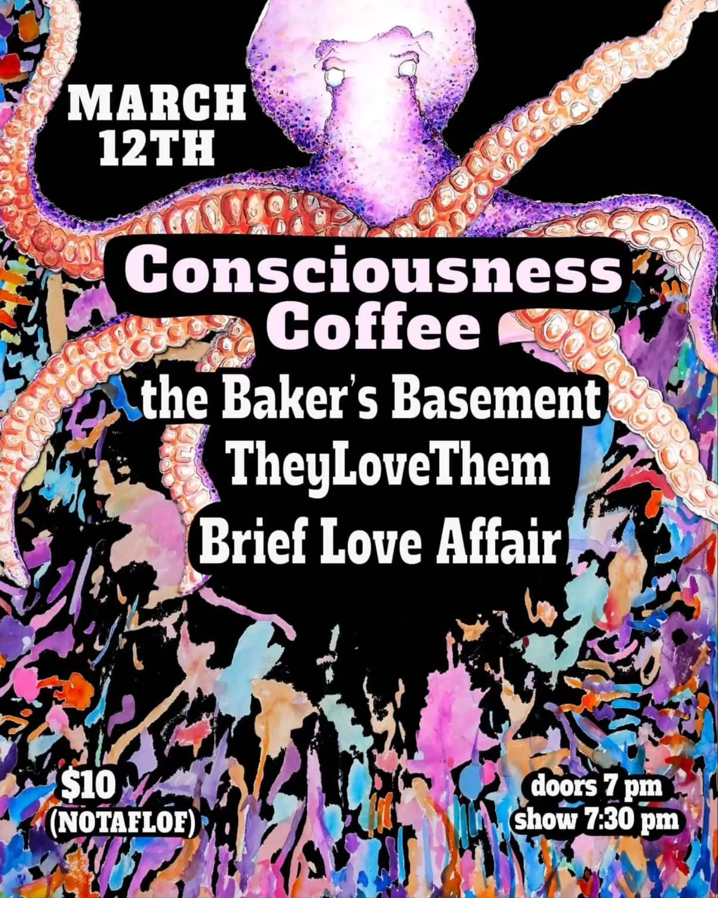 from near &amp; far 💚

another diy show is coming up on March 12th, featuring some lovely folk acts from Harrisburg, Philly &amp; Ohio

come see 
The Baker's Basement (OH) 🥯
THEYLOVETHEM (Philly) ❤️
Brief Love Affair (HBG) 🎸

$10 NOTAFLOF 💚

the 