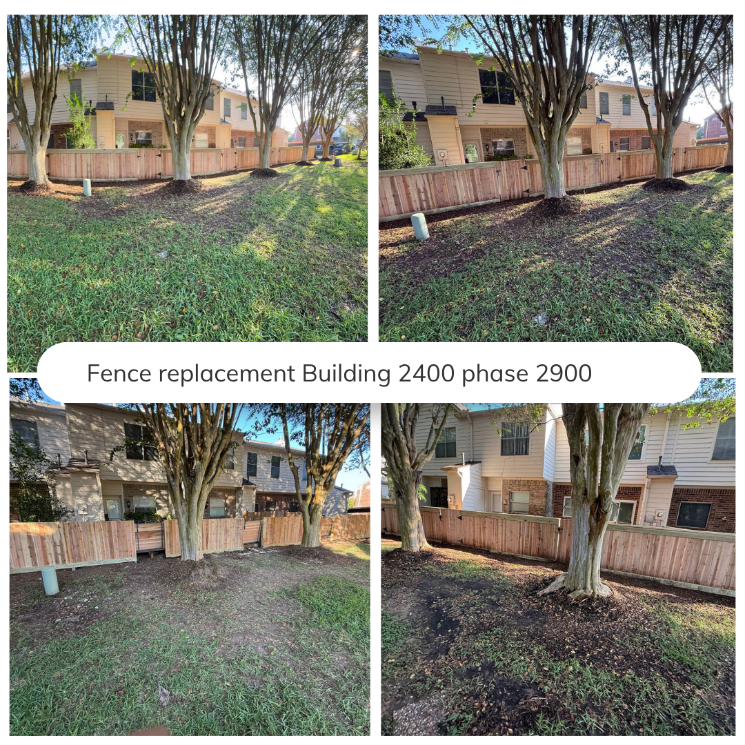 Fence replacement Building 2400 phase 2900