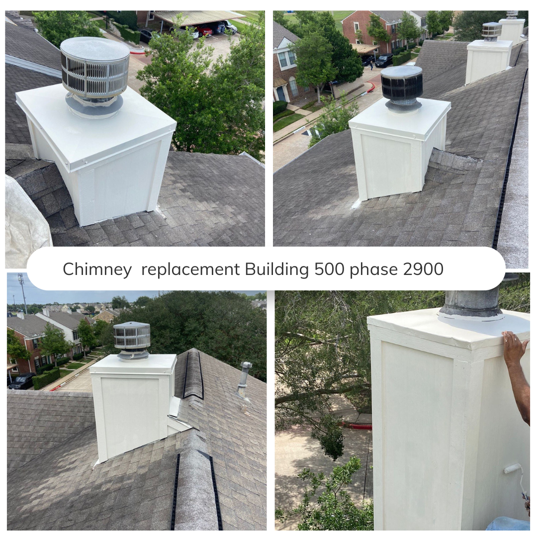 Chimney  replacement Building 500 phase 2900