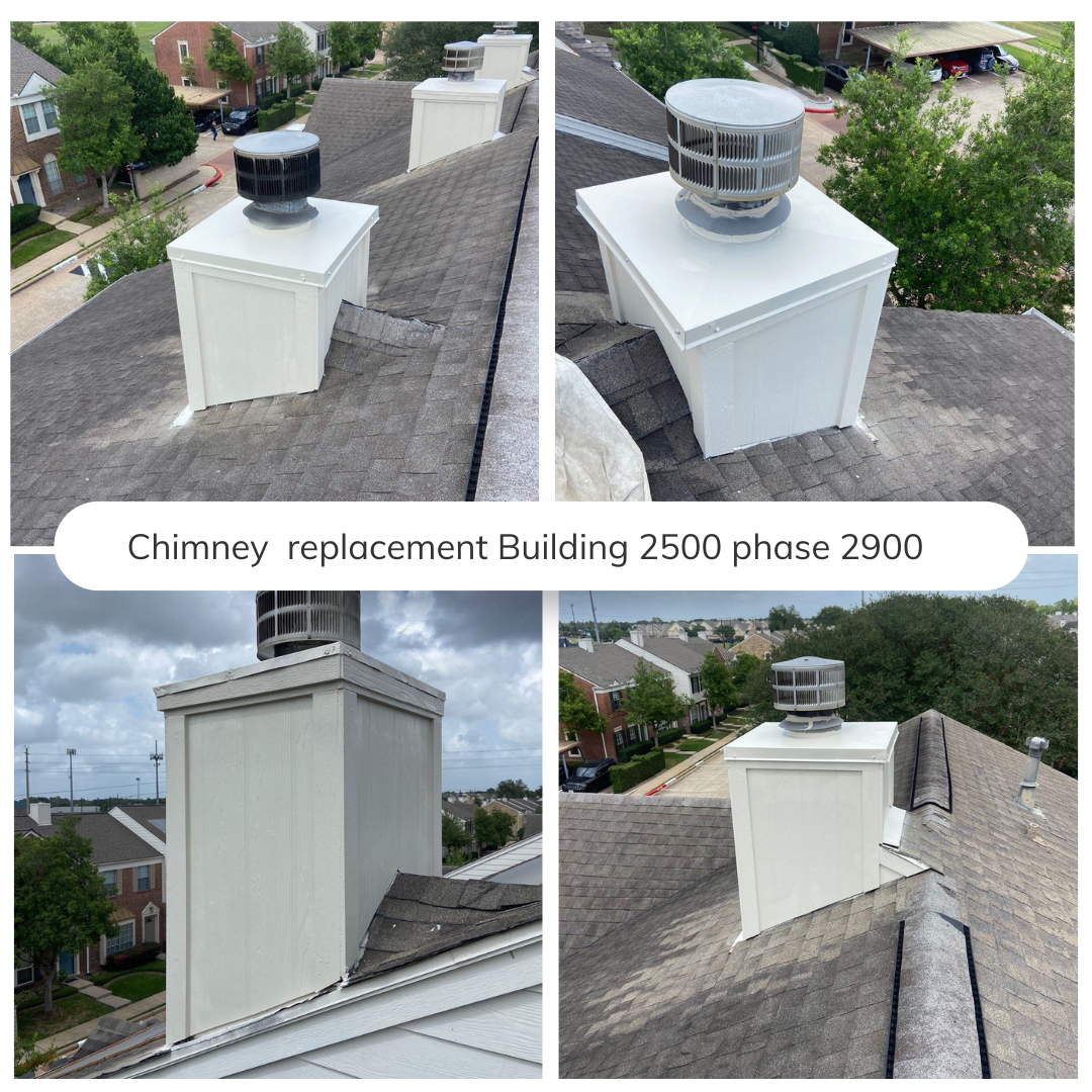 Chimney  replacement Building 2500 phase 2900