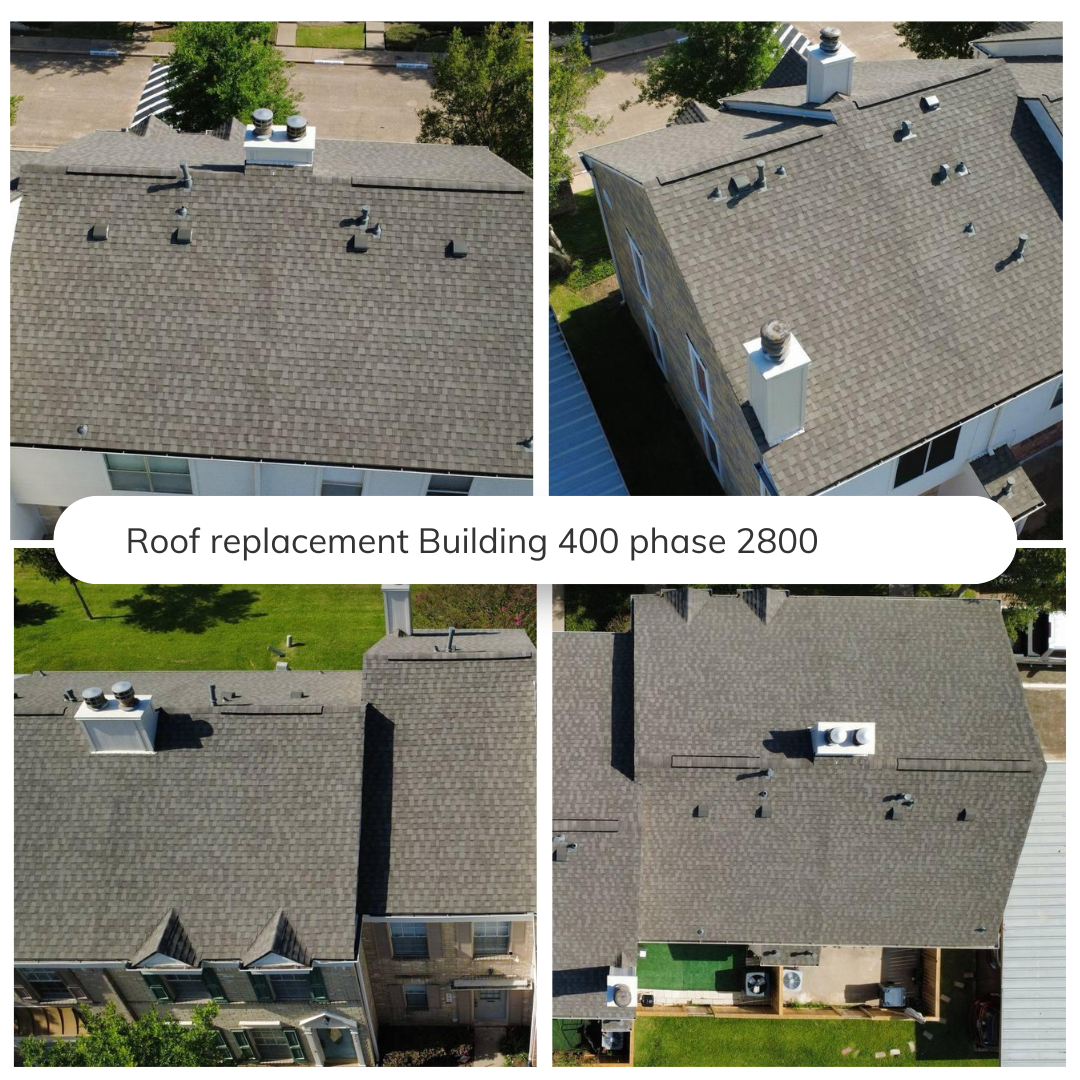 Roof replacement Building 400 phase 2800