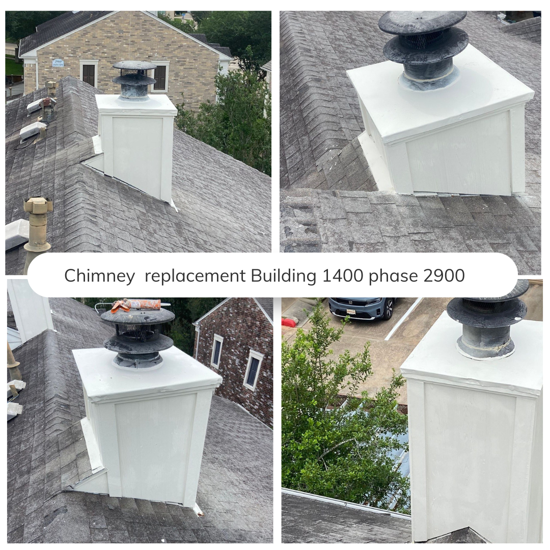 Chimney  replacement Building 1400 phase 2900