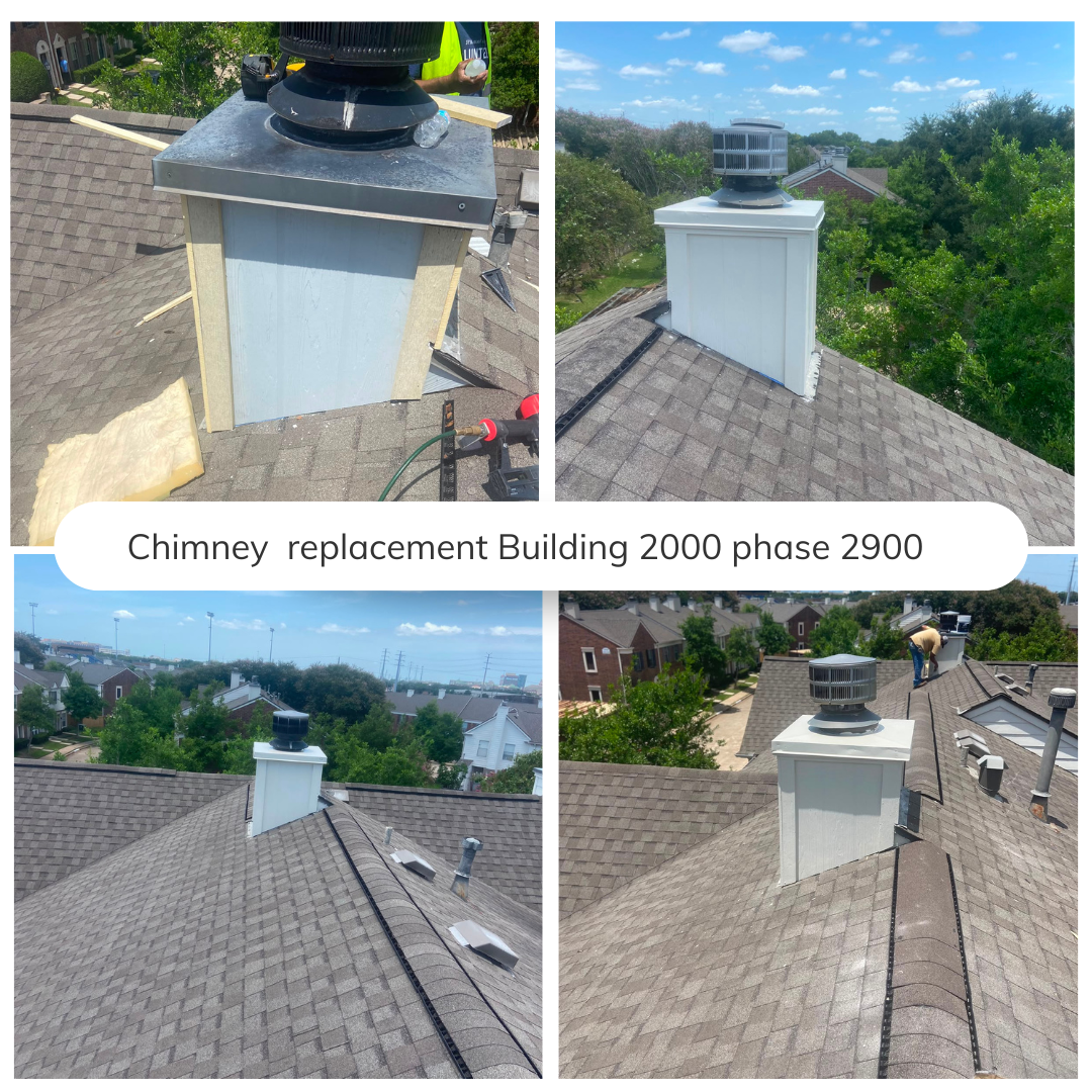 Chimney  replacement Building 2000 phase 2900