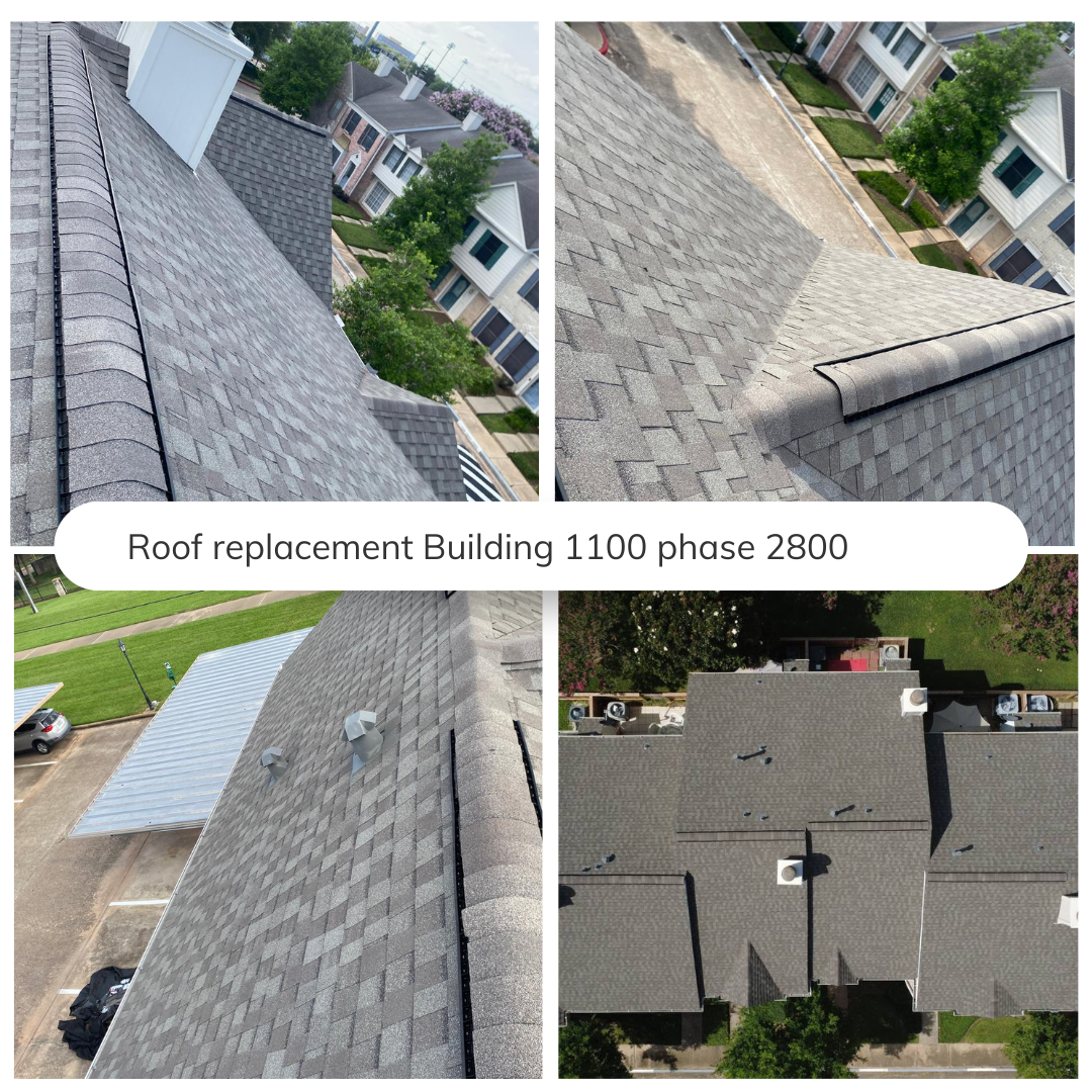 Roof replacement Building 1100 phase 2800