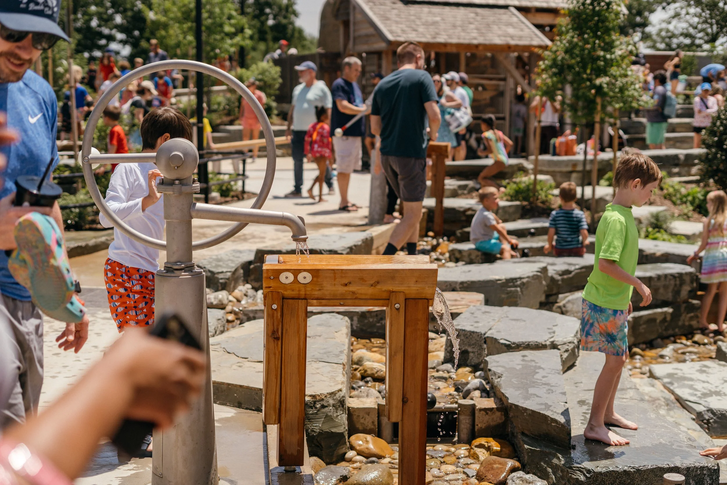 Watermill Mountain at Gipson Play Plaza