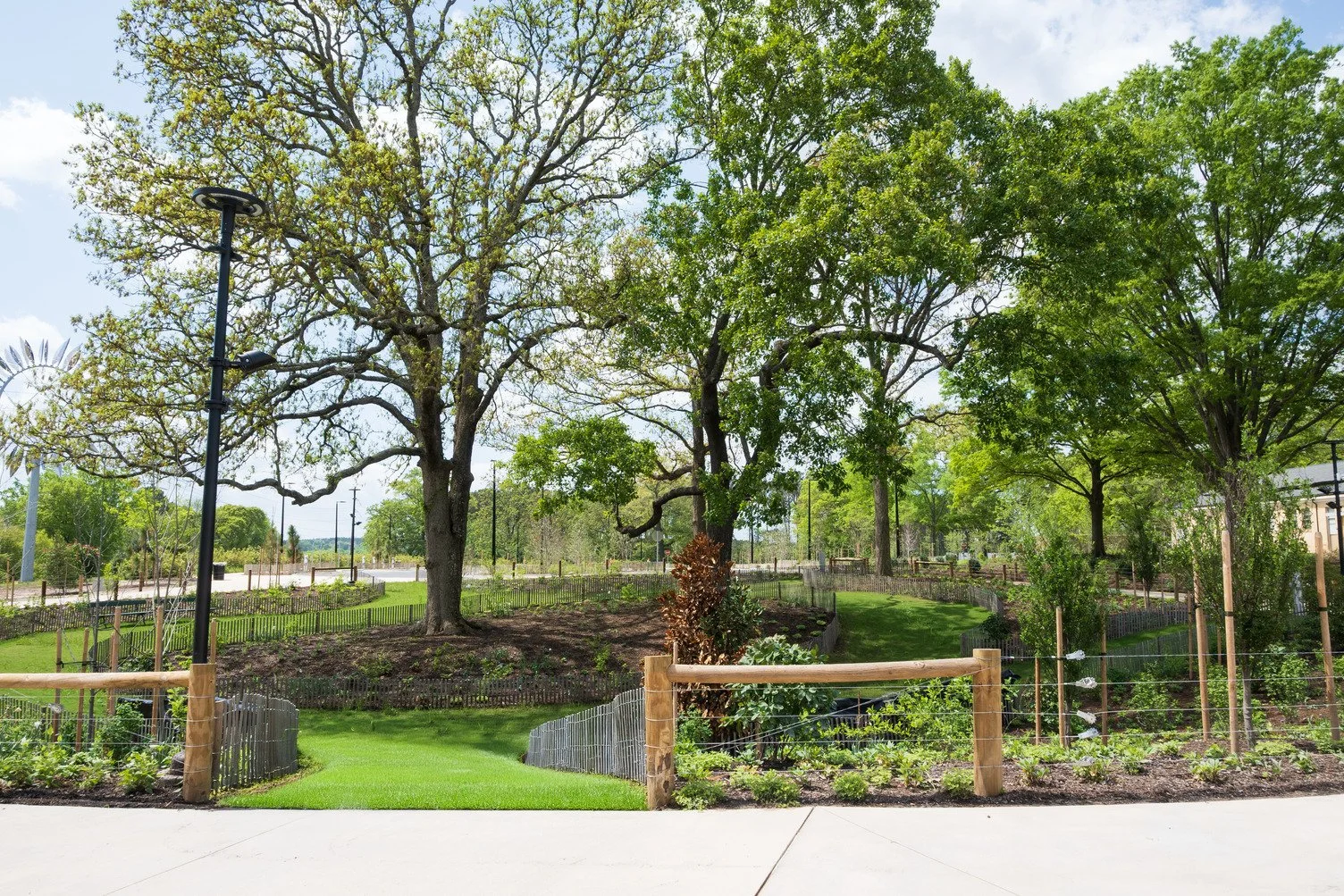 Woodland Garden at Gipson Play Plaza