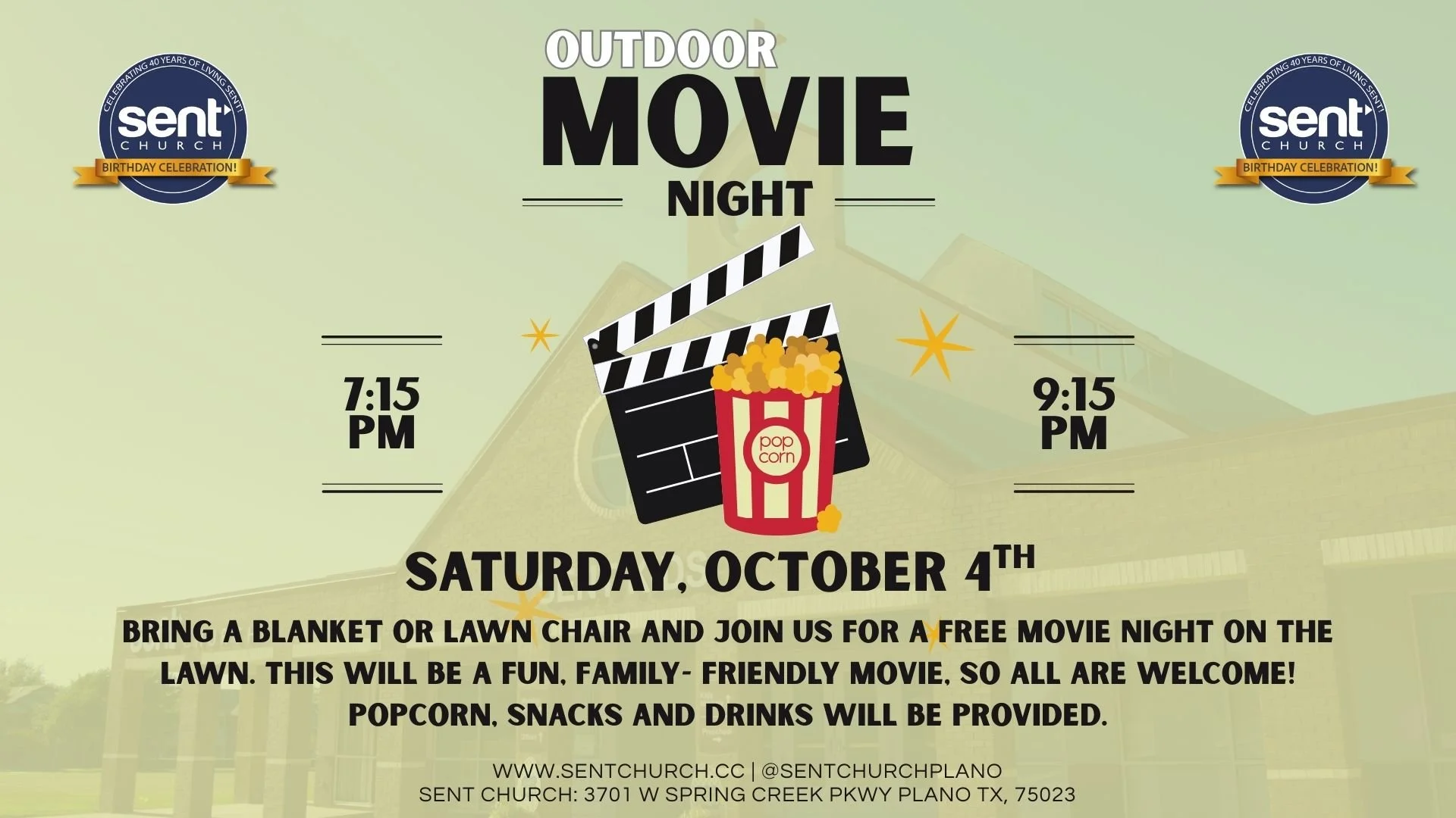 Outdoor Movie Night