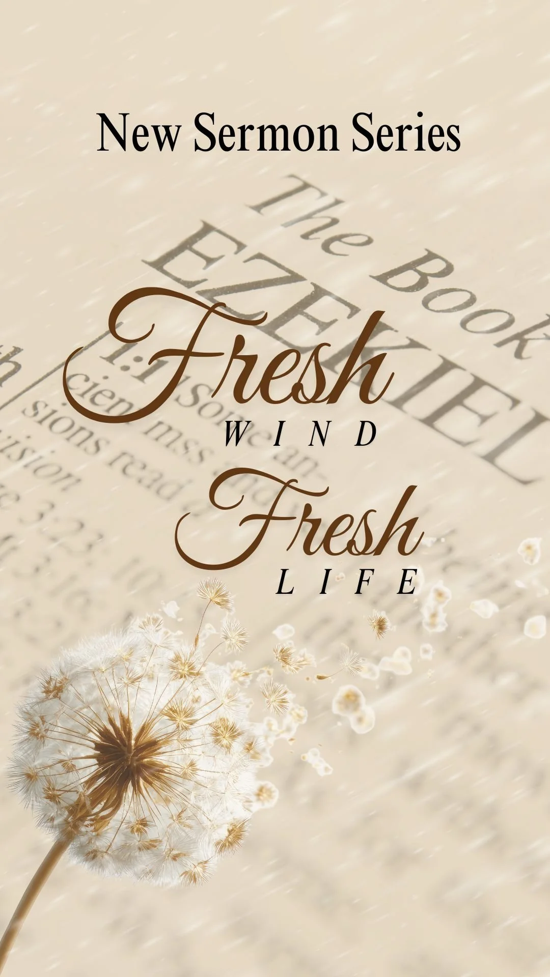Sent Church is moving into a new season and a new sermon series: "Fresh wind, Fresh Life." We started off our series strong with a meaningful message from Pastor Tara Klein on Sunday, and continue searching for the "fresh wind" of