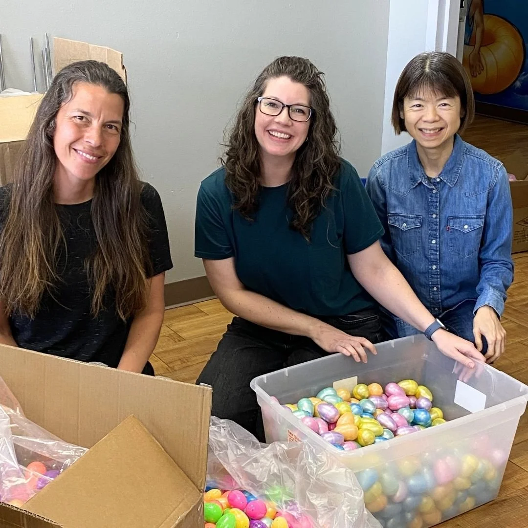 The excitement is building! 🐣✨ Our amazing volunteers are hard at work getting everything ready for this Saturday&rsquo;s Egg Hunt, and we couldn&rsquo;t be more thrilled! From stuffing eggs to setting up all the fun, it&rsquo;s coming together beau