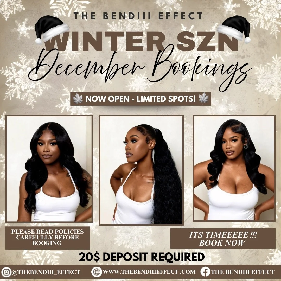 BOOKING IS NOW OPEN‼️‼️
📆Click the Link to Book your CLASSY LOOK with #TheBendiiiEffect 🤏🏾🤏🏾 .

#irvingtonhairstylist #reel #nychairstylist #explorepage #halfuphalfdown #njhairstylist #irvingtonhairstylist #unionhairstylist #eastorangehairstylis