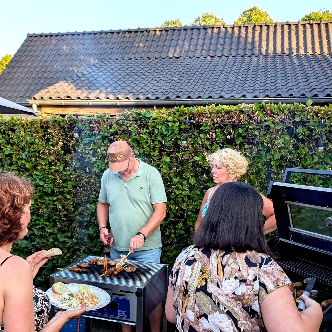 Barbecue voor leden
