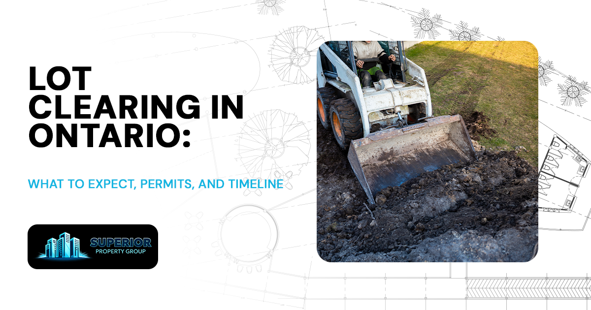Lot Clearing in Ontario: What to Expect, Permits, and Timeline