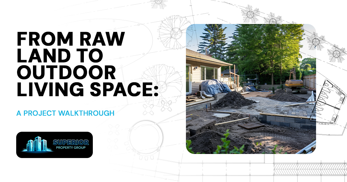 From Raw Land to Outdoor Living Space: A Project Walkthrough
