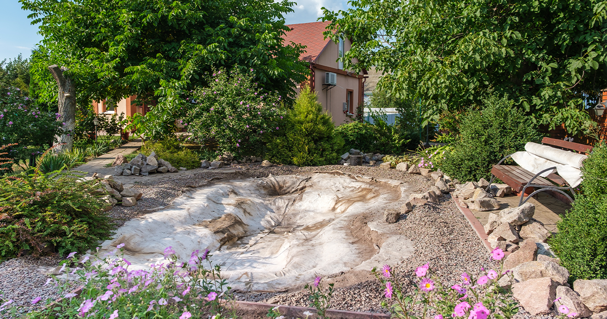 How a Custom Backyard Pond Is Designed and Built From Start to Finish