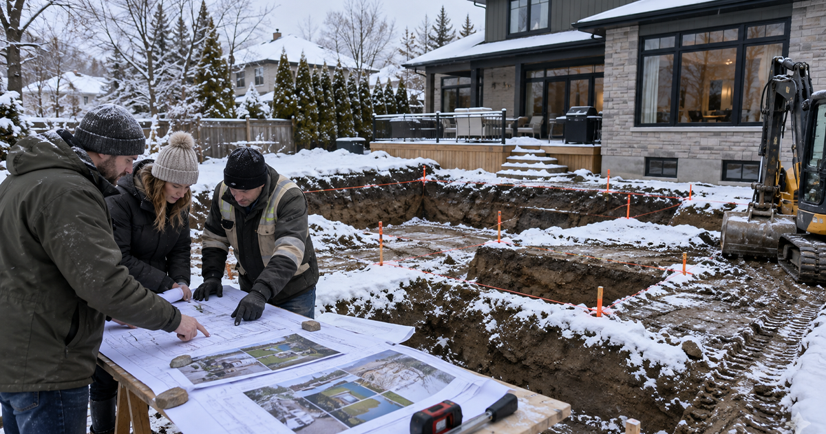 How to Plan a Major Landscaping or Excavation Project Before Spring