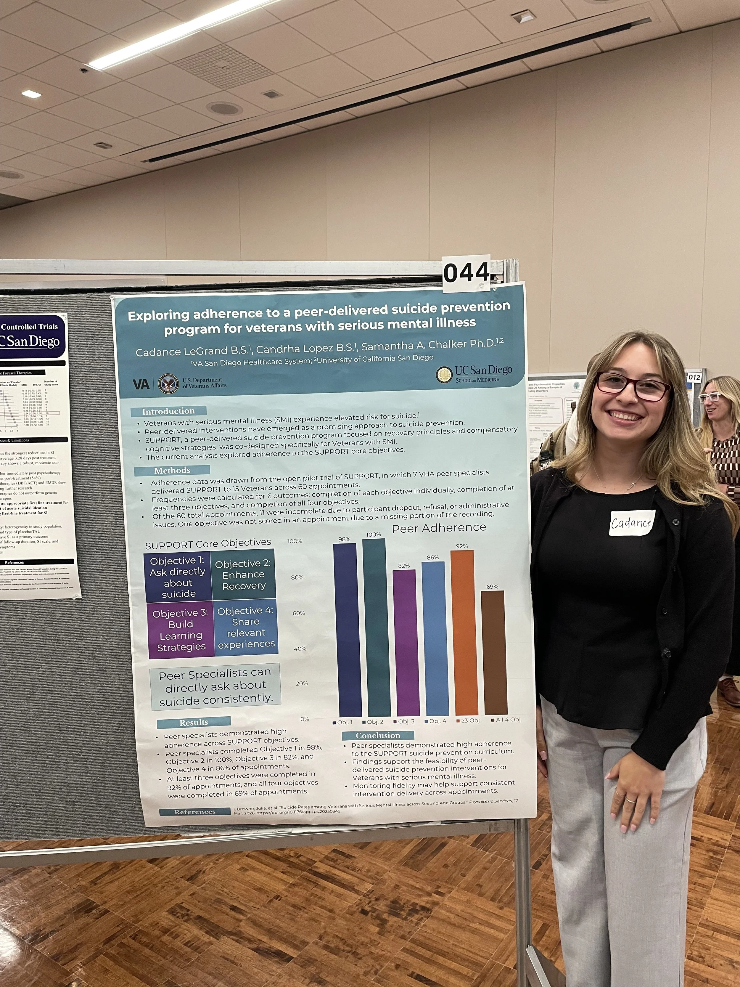Cadance's poster presentation at the 2026 Judd Symposium