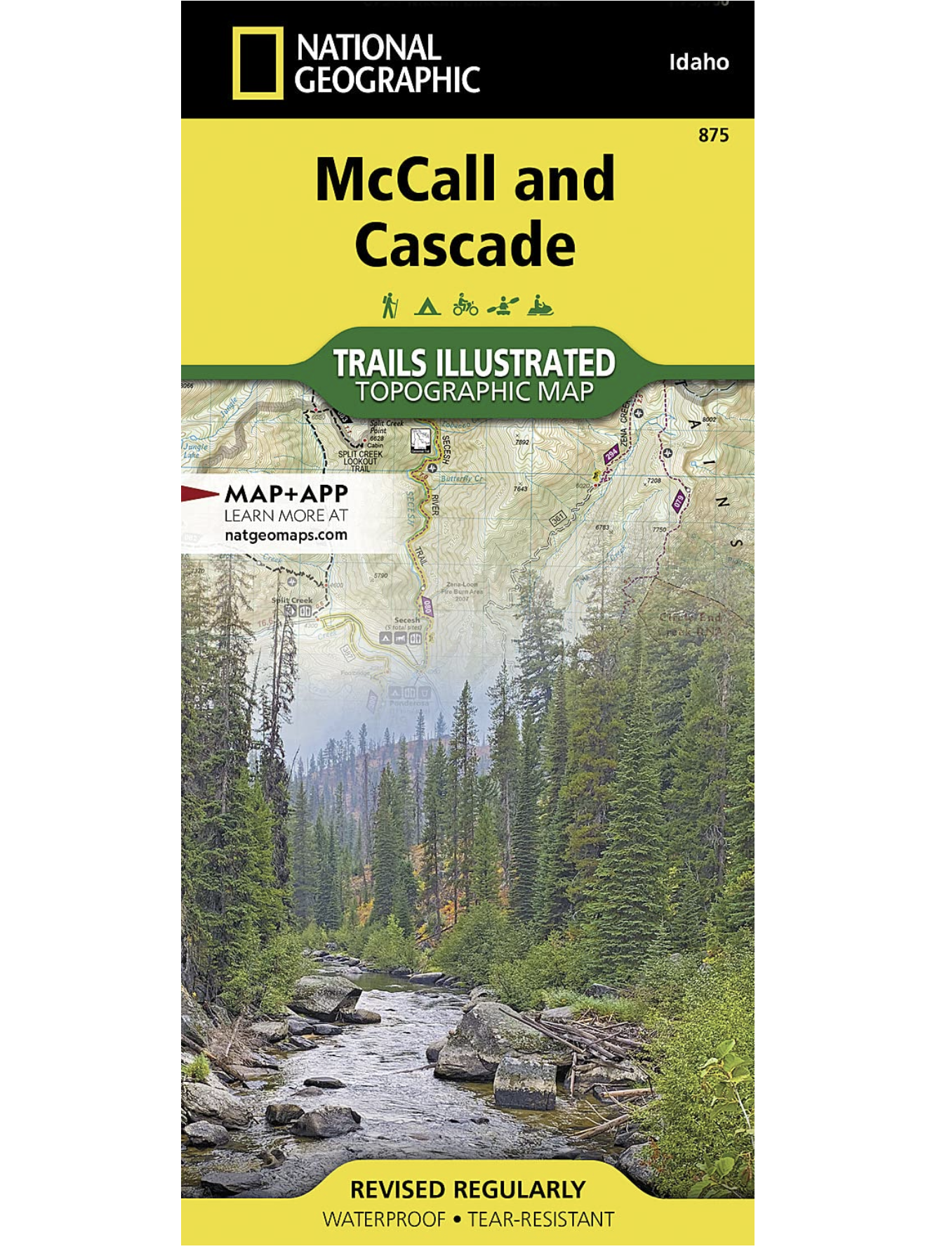 MCCALL AND CASCADE MAP