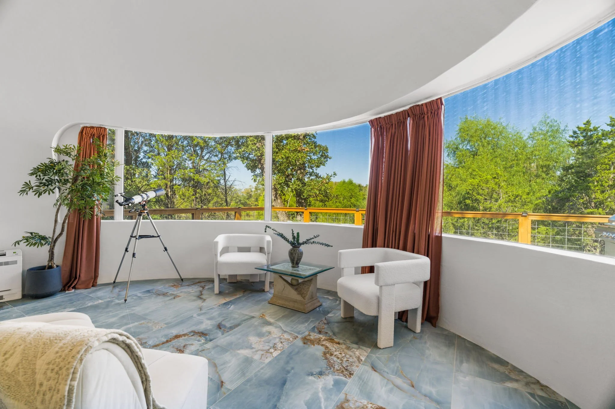 Side view of room one overlooking the water.JPEG