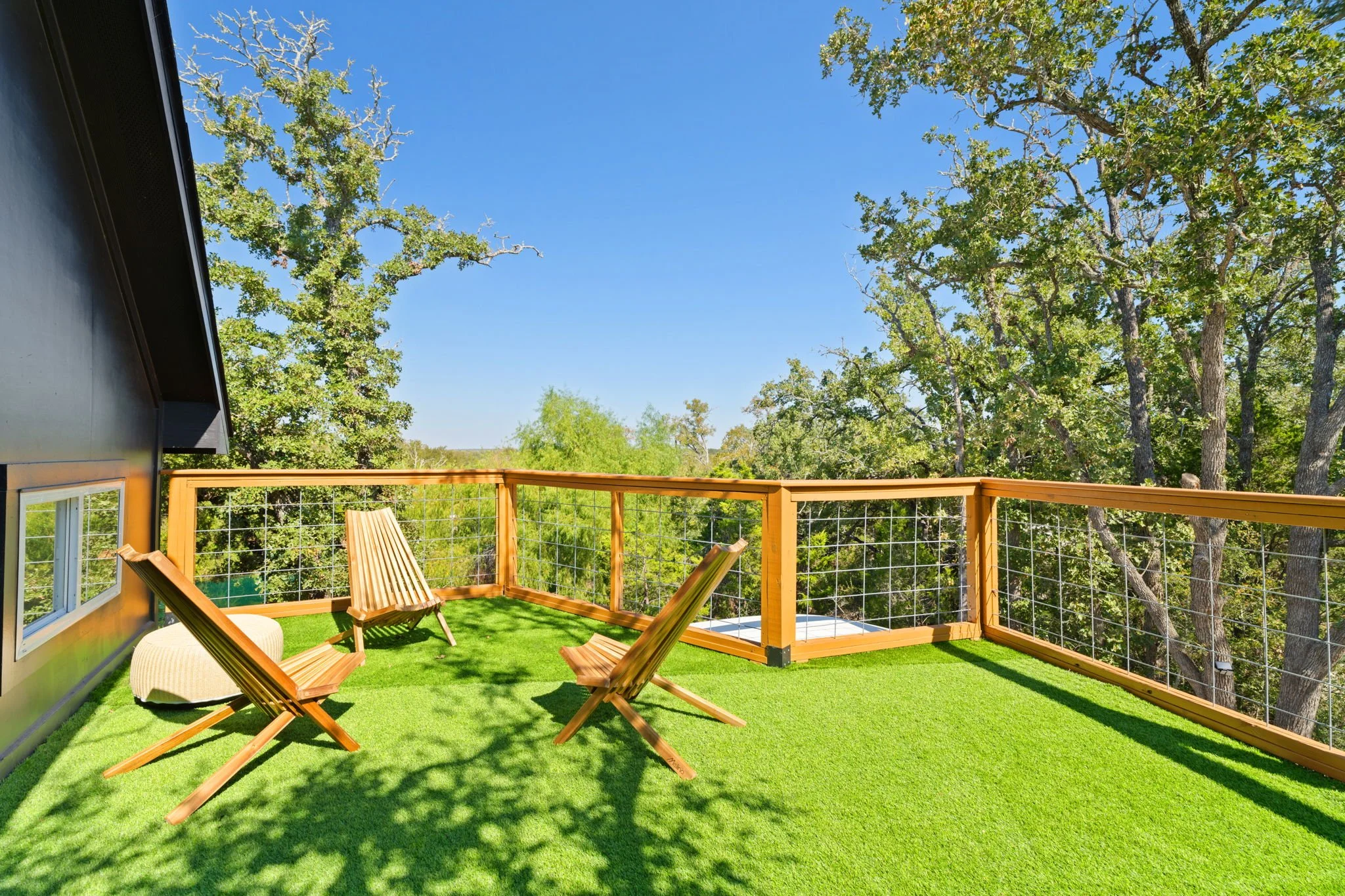 The perfect spot to chat and do yoga right from the top deck.JPEG