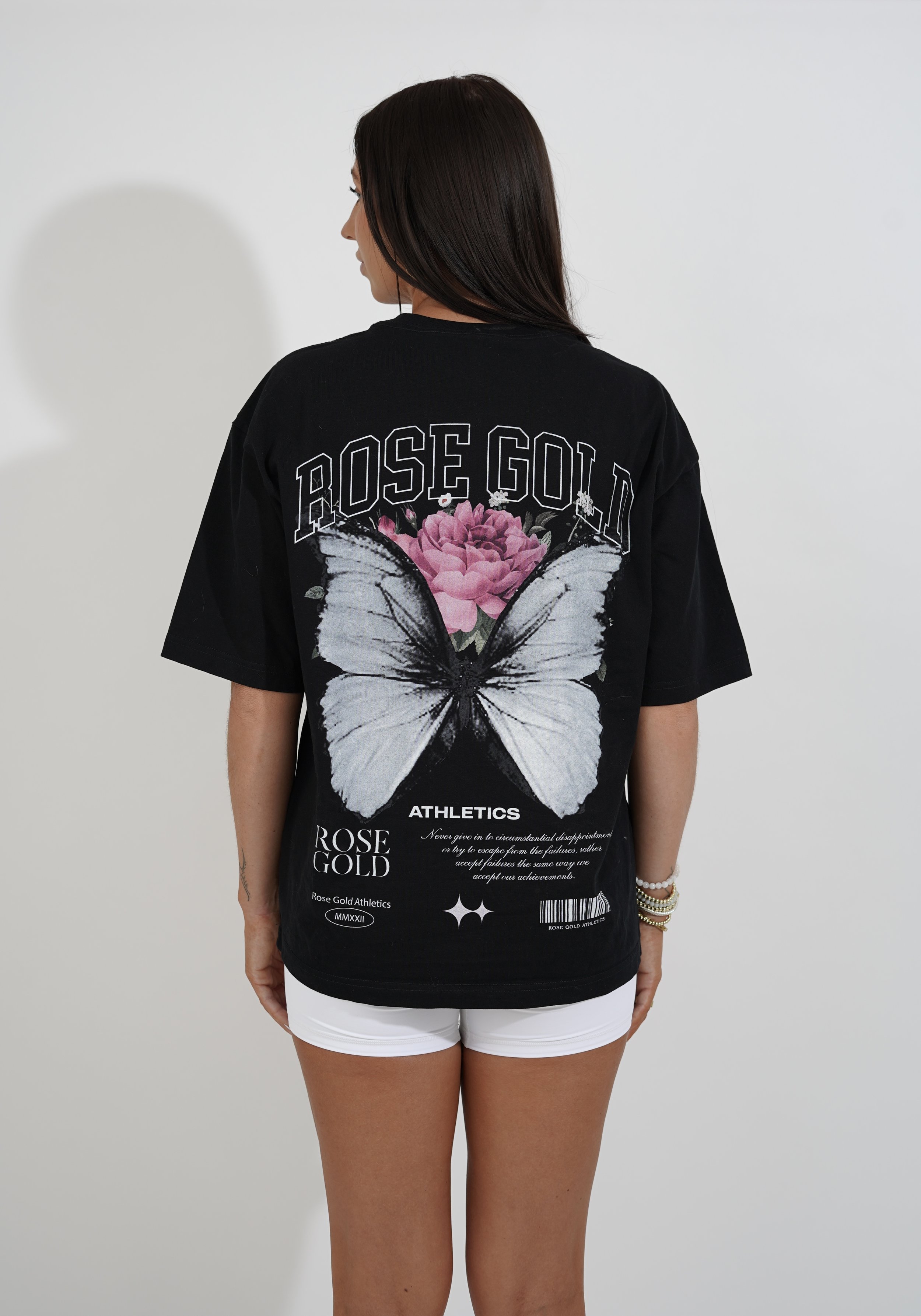 Onyx Rose Oversized Tee