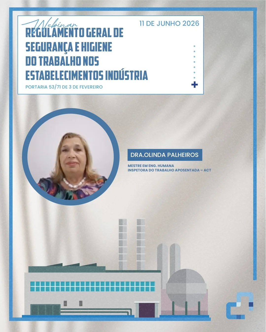 Medimarco realiza 5.º webinar dedicado à segurança e higiene do trabalho nos estabelecimentos industriais