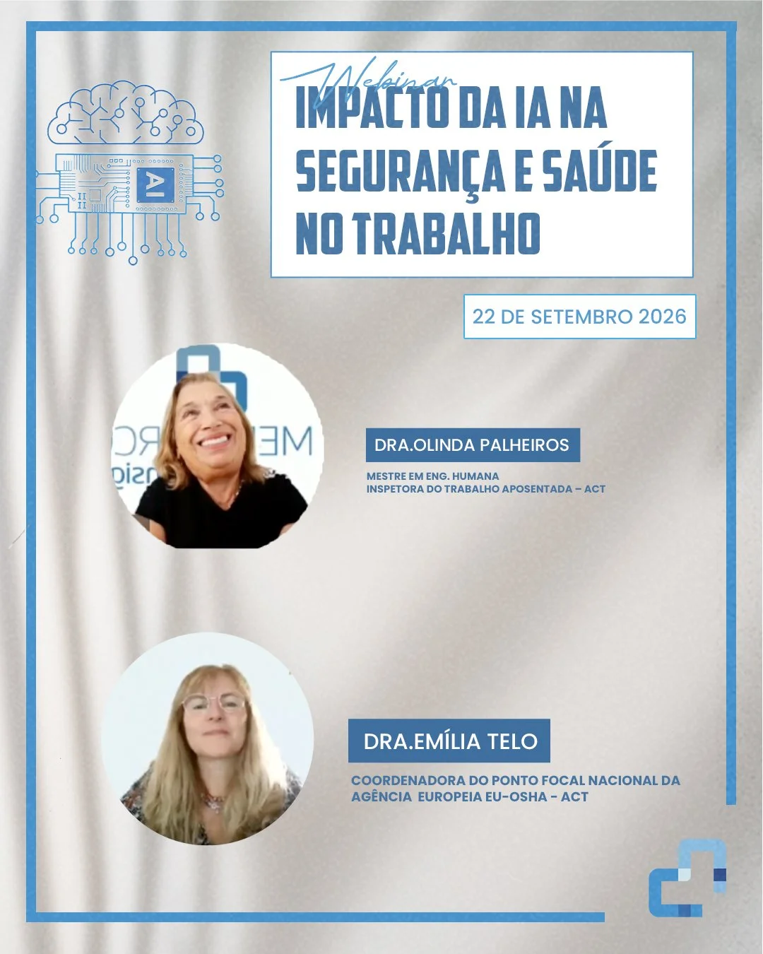 Medimarco realiza 7.º webinar sobre o impacto da Inteligência Artificial na Segurança e Saúde no Trabalho