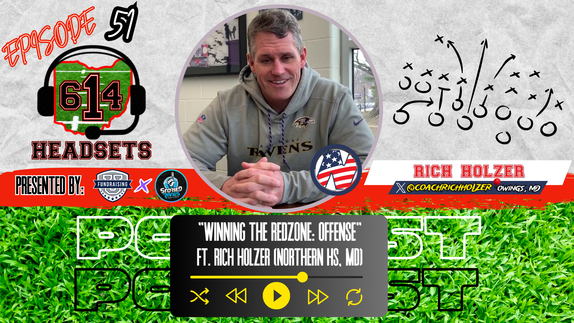 Episode 51: “Winning the Redzone: Offense” ft. Rich Holzer (Northern High School, MD)