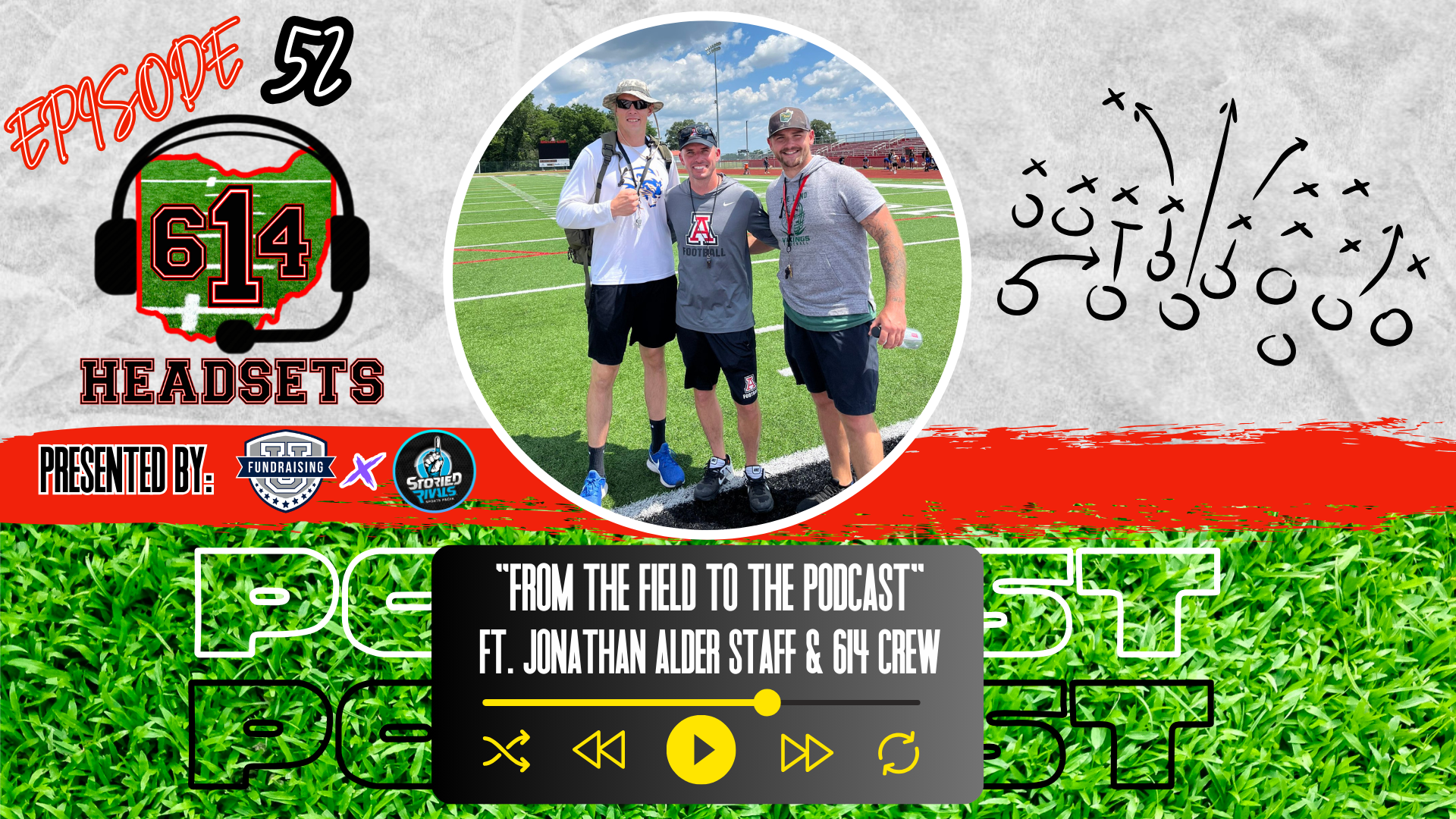 Episode 52: “From the Field to the Podcast” ft. Nate Snedeker, Chris Roberts, &amp; Tyler Rowe (Jonathan Alder HS)