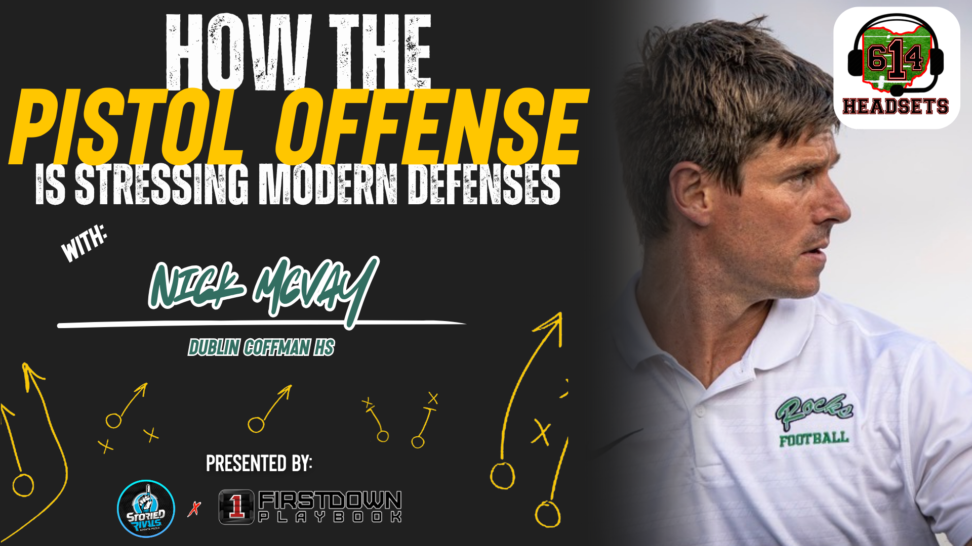 Episode 96: “How the Pistol Offense is Stressing Modern Defenses” ft. Nick McVay (Dublin Coffman HS)