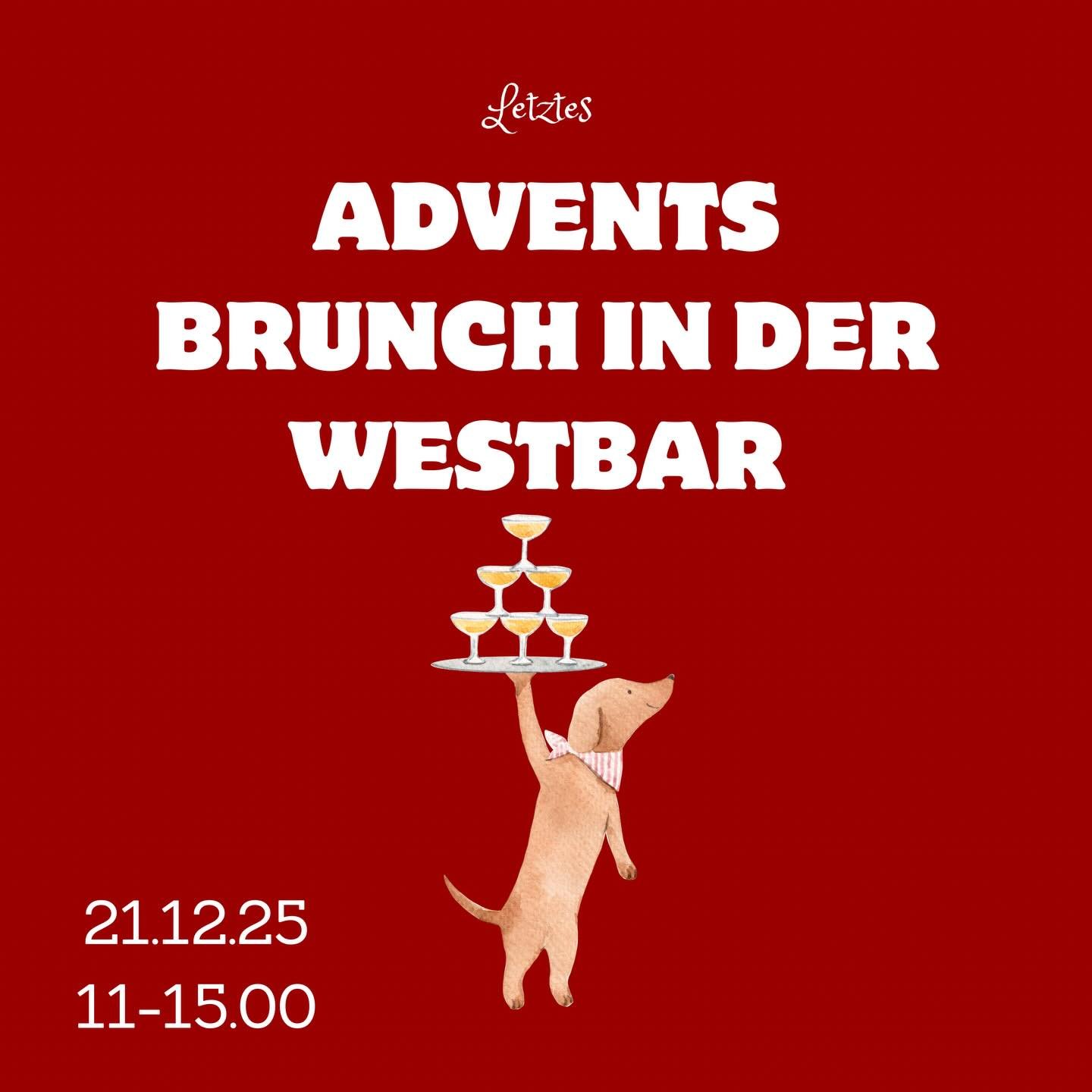 Hallo ihr S&uuml;&szlig;en ✨
you know the drill: Ein letztes Mal laden wir euch zu unserem wunderbaren Advents-Brunch ein 🕯️
📅 11&ndash;15 Uhr
🔒 Nur mit Reservierung &ndash; ab jetzt ge&ouml;ffnet! Einfach per direkt Nachricht 🫶🏻

F&uuml;r 15 &e