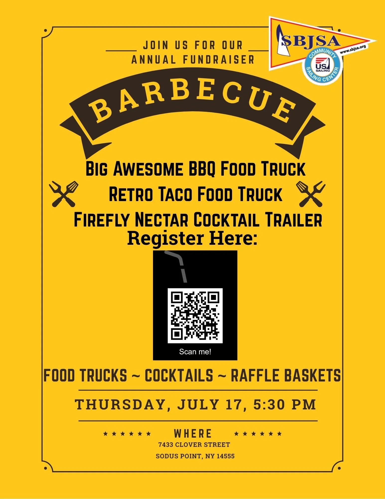 SBJSA Fundraiser BBQ