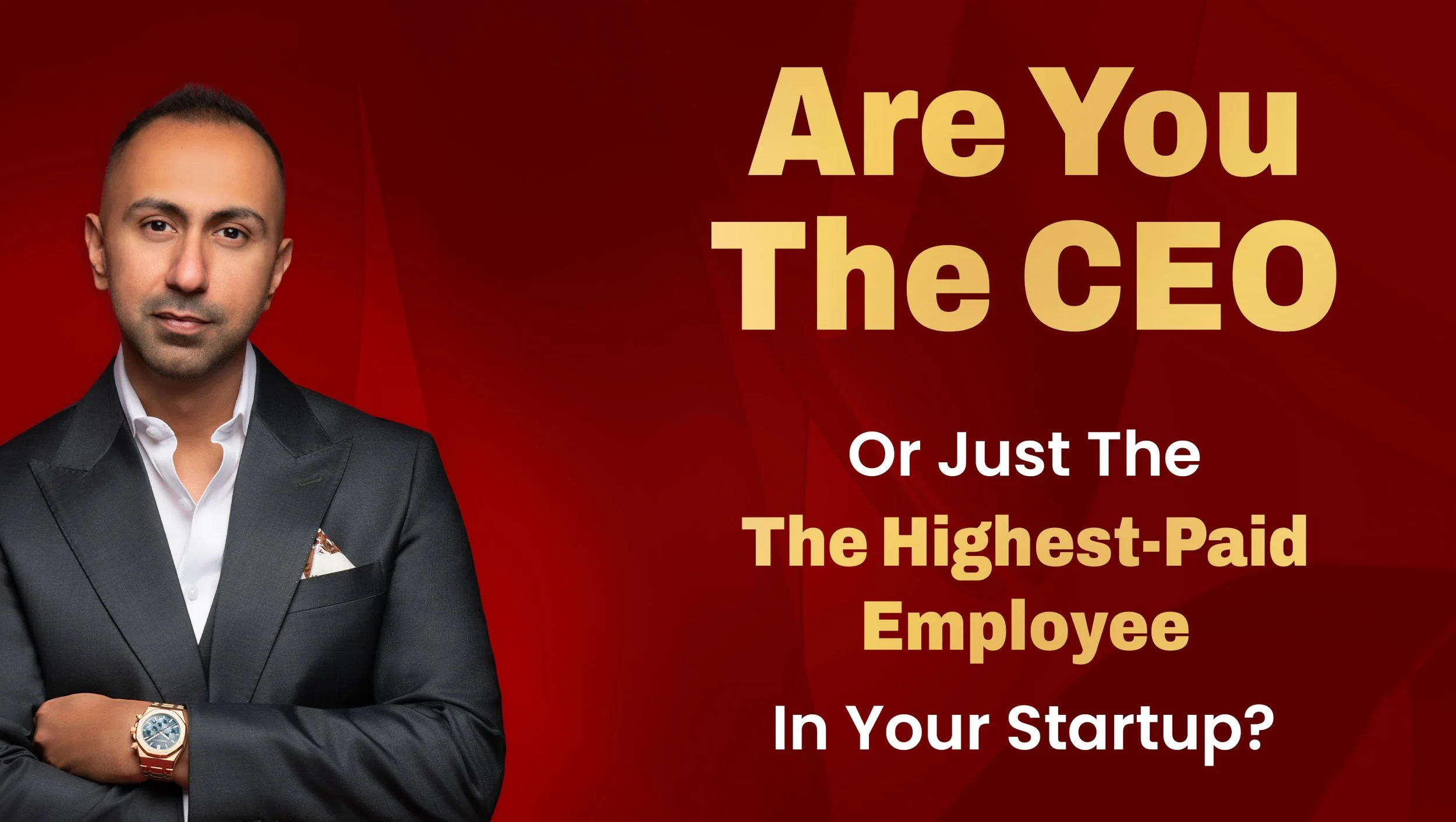 Are You The CEO Or Just The Highest-Paid Employee In Your Startup?