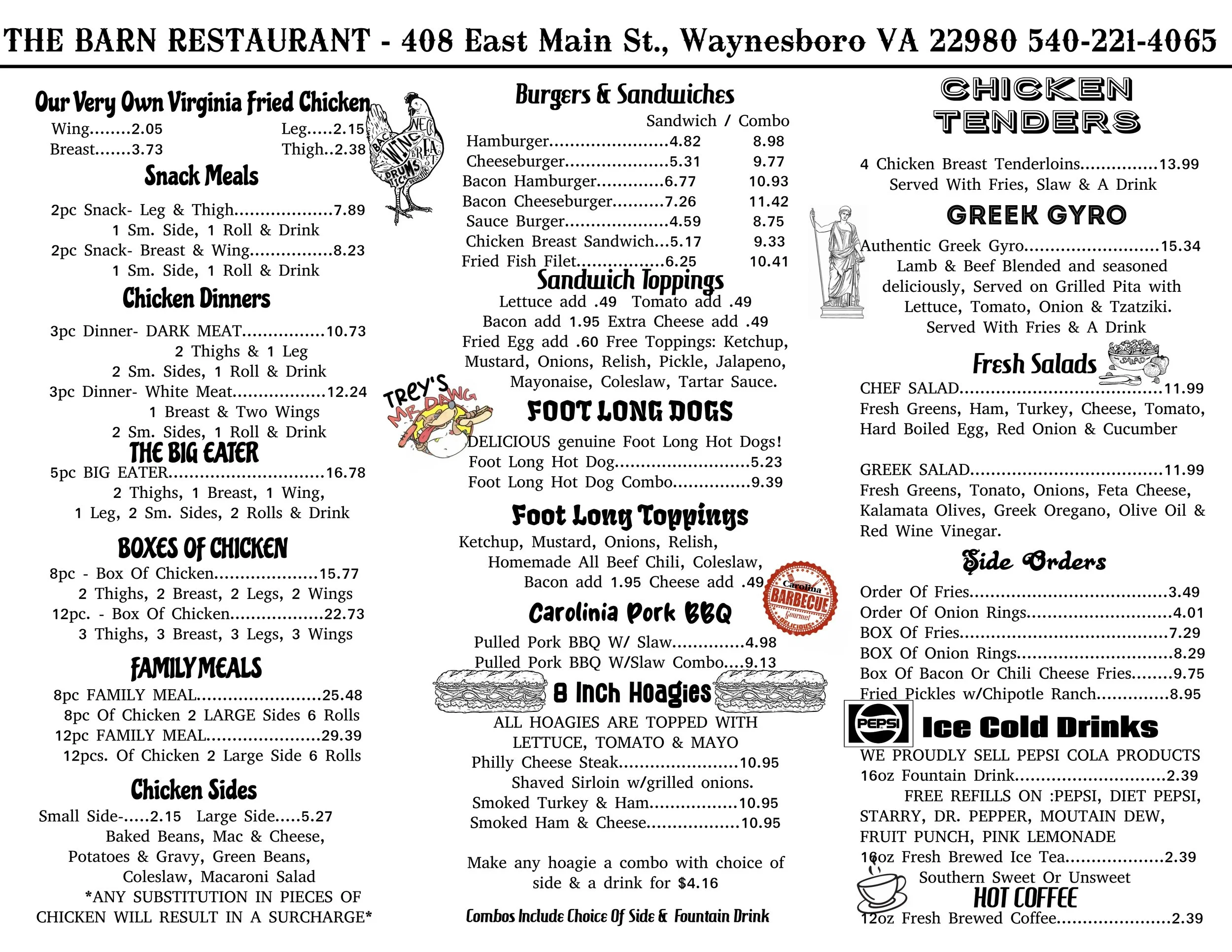 Current Menu The Barn Restaurant Waynesboro current-menu-the-barn-restaurant-waynesboro