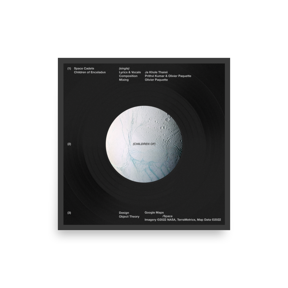 Children of Enceladus Matte Poster