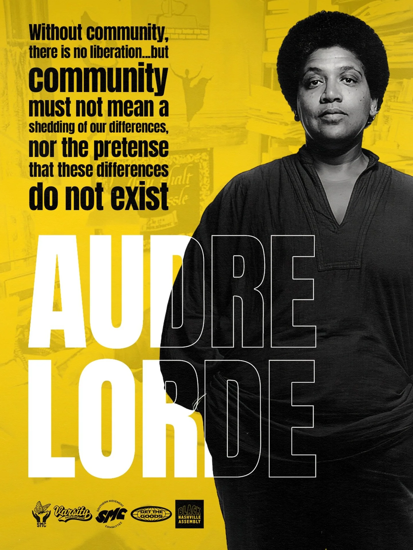 Audre Lorde believes our differences should be a source of power, not division. Liberation requires us to see how deeply connected we really are💛