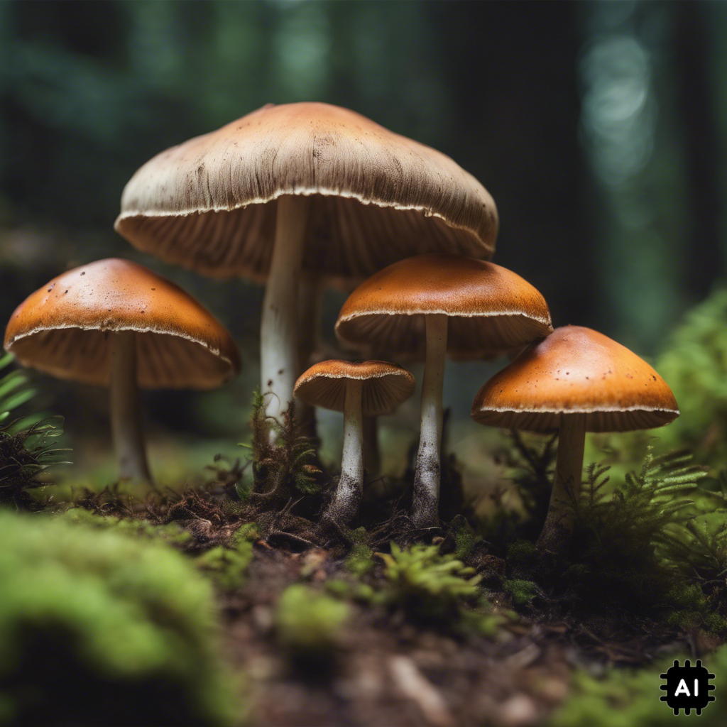 Musrooms in forest Pic 4.png