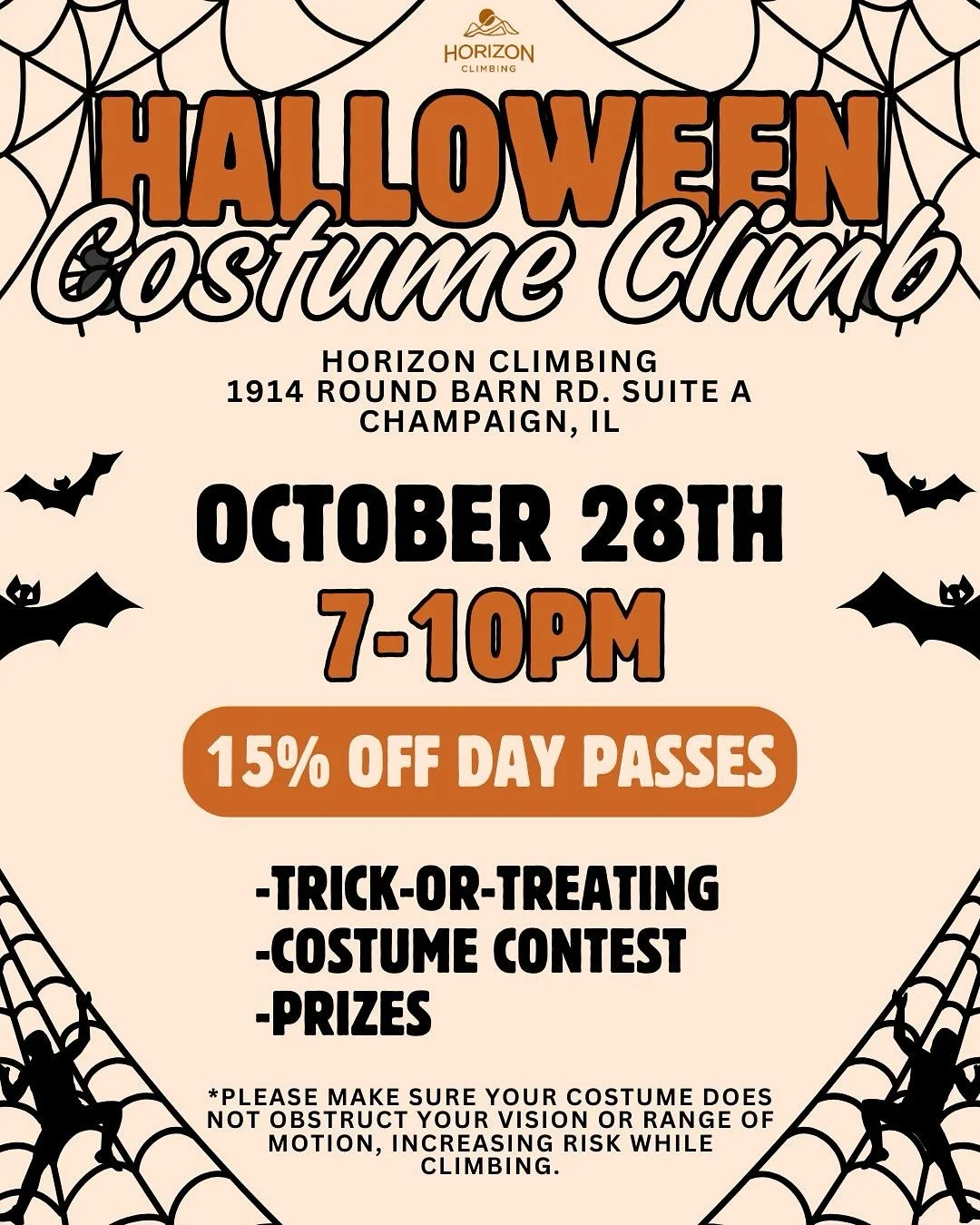 Halloween events on the Horizon!! 🎃🎃🎃
One for adults on the 28th and one for the kiddos on the 26th! We can&rsquo;t wait to see all your costumesss 👻👻👻