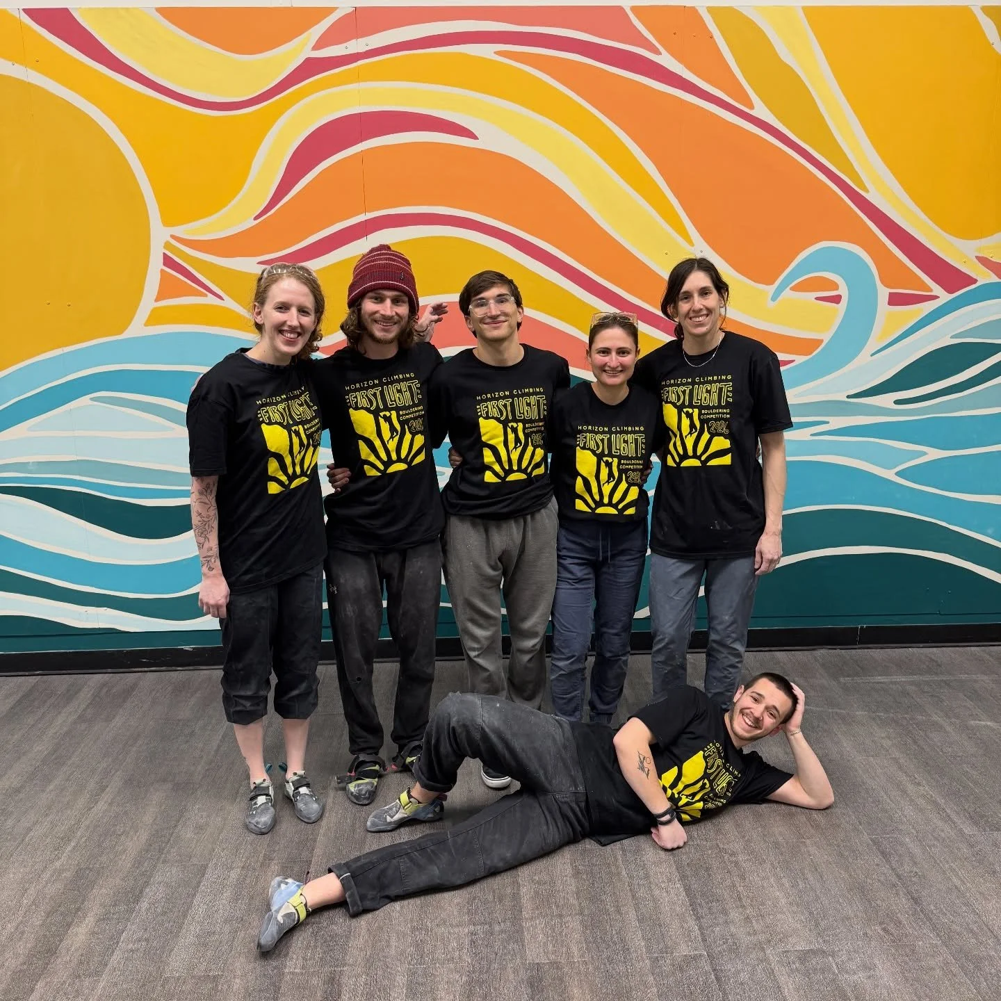 Meet the routesetting crew for First Light! We&rsquo;ve cooked up some awesome boulders for you!! There&rsquo;s still time to register if you haven&rsquo;t already!

Natalie
Head Routesetter at Horizon Climbing 

Brittany 
Head Routesetter at First A