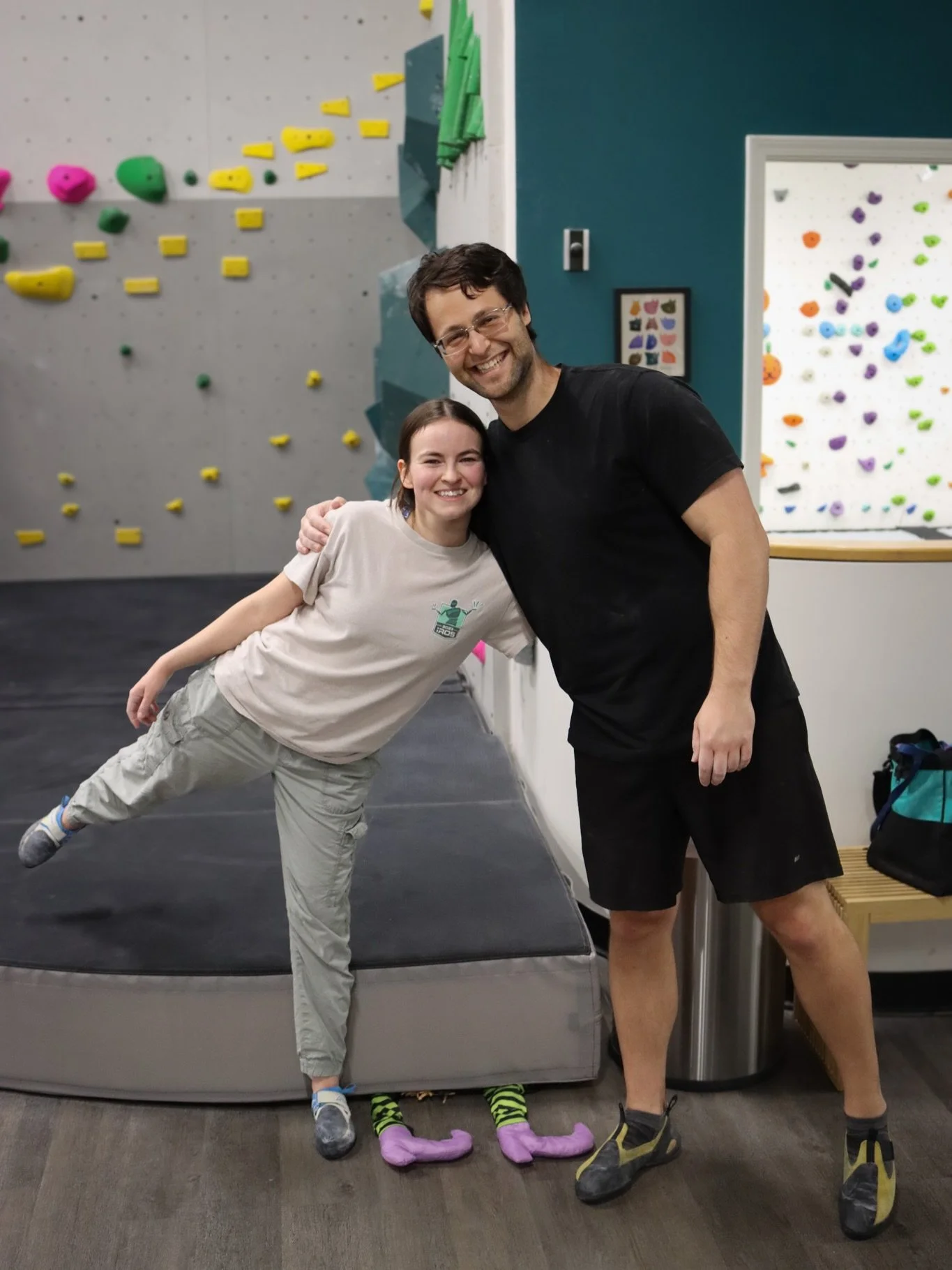 ✨Member Spotlight✨

Meet Rachel and Amnon! 

You&rsquo;ll often see these two in the gym together! Read their answers to our questions to learn a bit more about them:

⛰️Why do you like climbing together?

I especially like climbing with Rachel becau