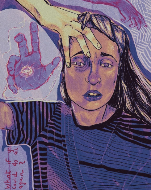 Title: What if // 2022 //
Materials: Done digitally in the Procreate App 