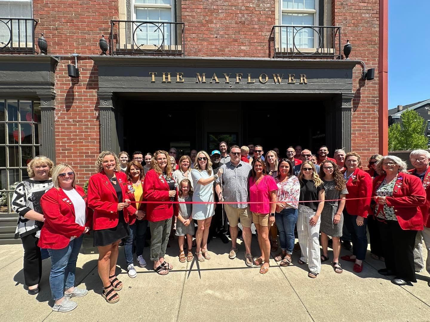 3-2-1...CUT! The Mayflower is now open!

Thank you to each person that came to 9 West Main Street in Troy today to celebrate. To make your reservation for dining, drinks and live music, please visit mayflowertroy.com. We look forward to seeing you so