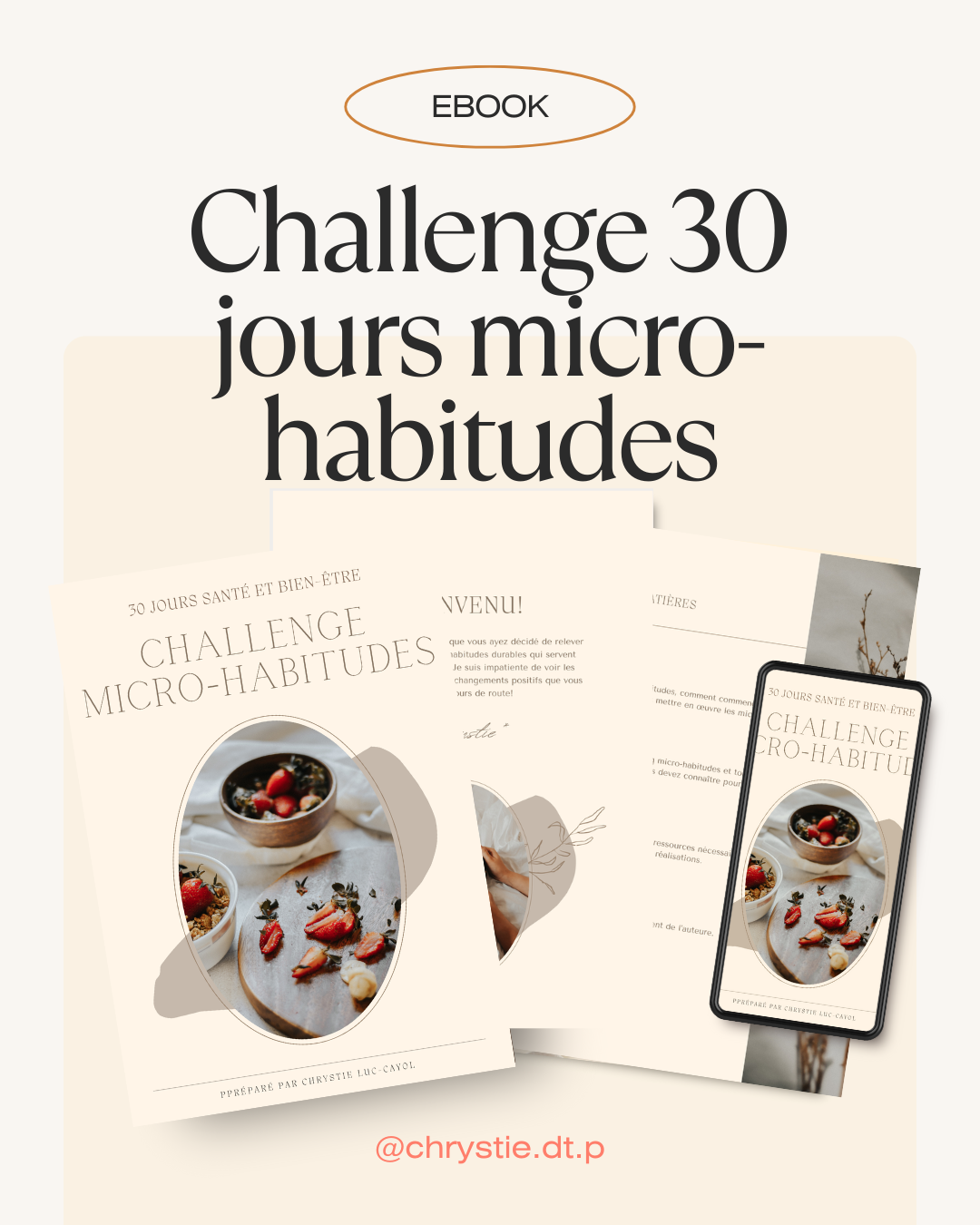 Challenge 30 jours micro‑habitudes santé & bien‑être — e‑book pratique