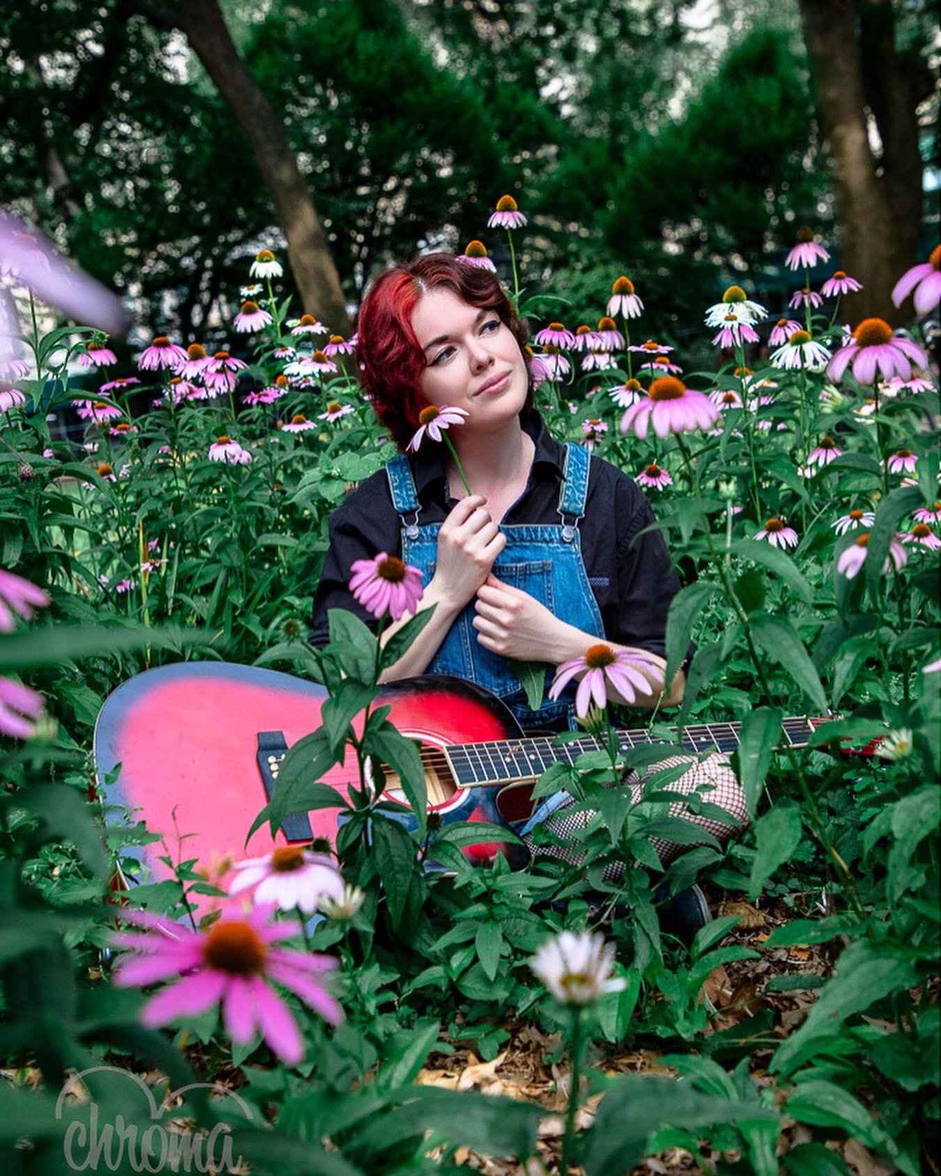 FAERIE FEST is tomorrow @caffeineunderground ! sharing an old shoot by @_chroma_studios_ to invite yall, very grateful for this opportunity from @nyc.kcr to play in a festival along such a fantastic lineup of artists! i&rsquo;ll be going on at 5pm! s